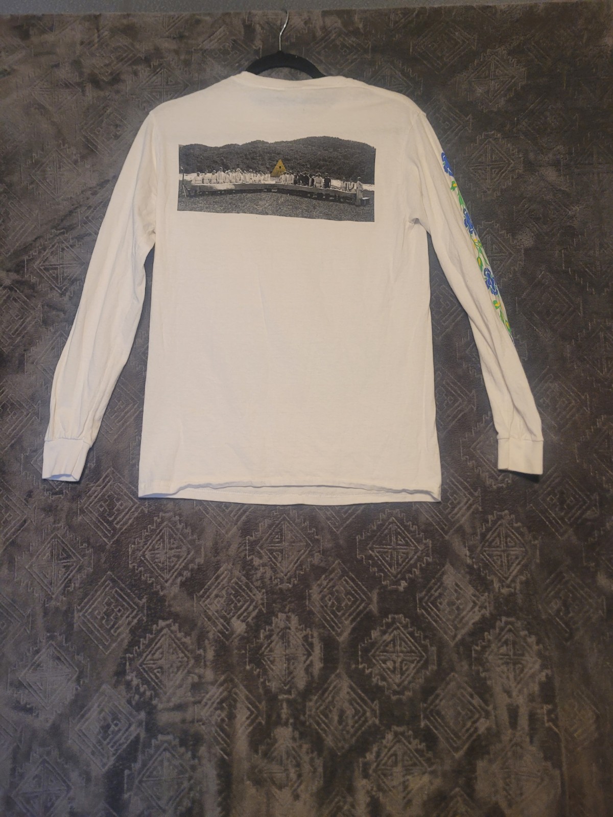 Graveyard Goods Midsommar White Tee Size S/M T-shirt LS Rare Movie Promo Lmtd
