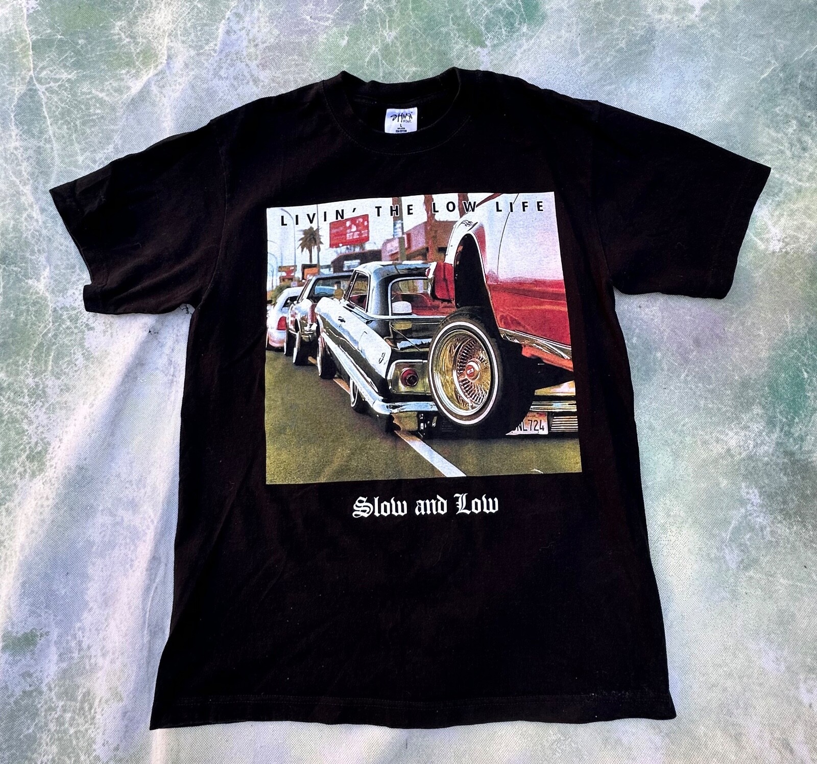 Vintage Shake Wear Super MAX Heavy SLOW AND LOW Men’s T-Shirt Size L.