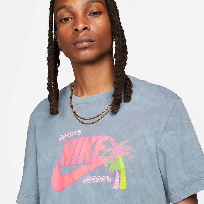 Nike Sportswear Men’s Oil Green / Cool Grey T-Shirt