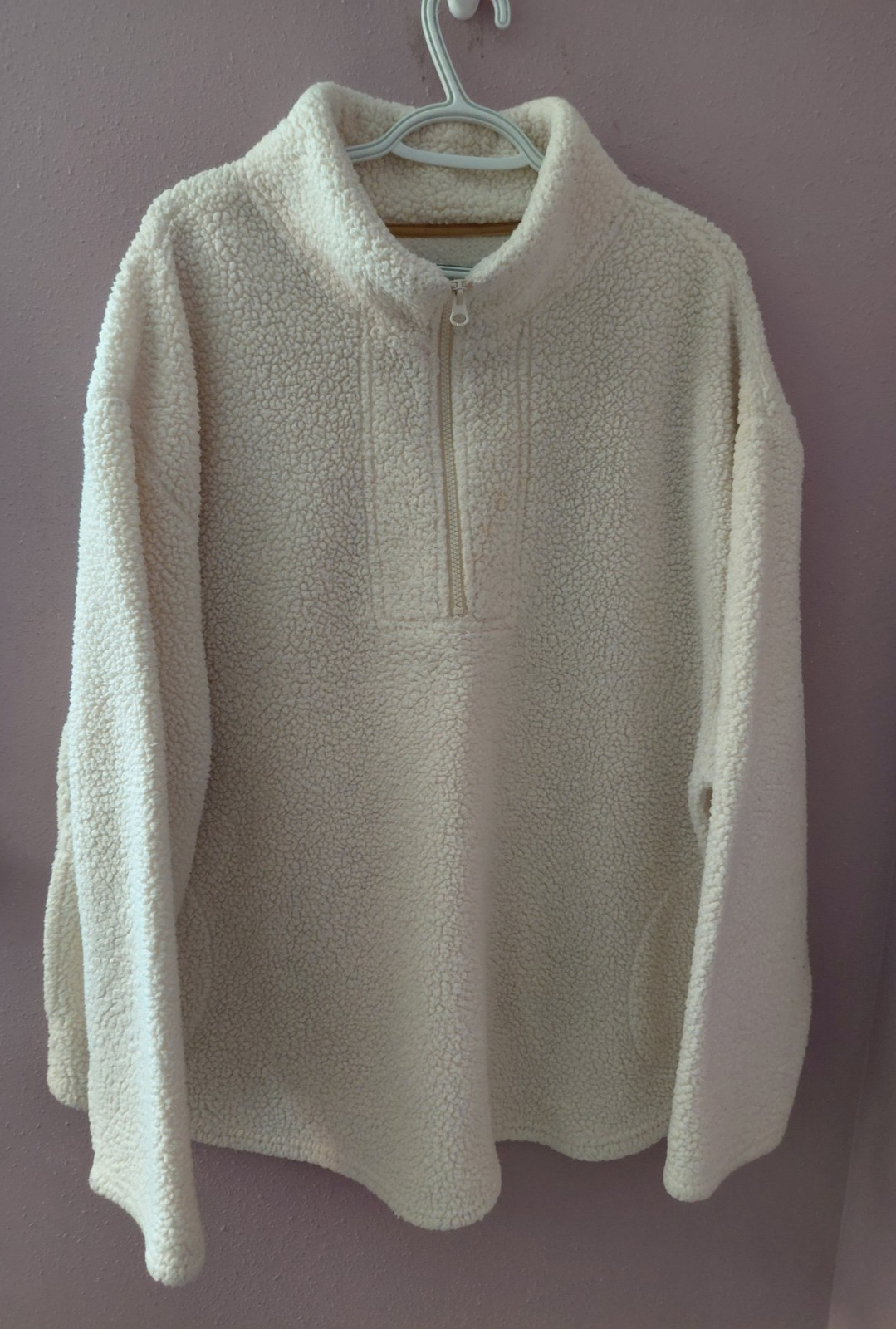 Koolaburra by UGG Hoodie Men’s Large Sherpa Fleece Pullover Please Read