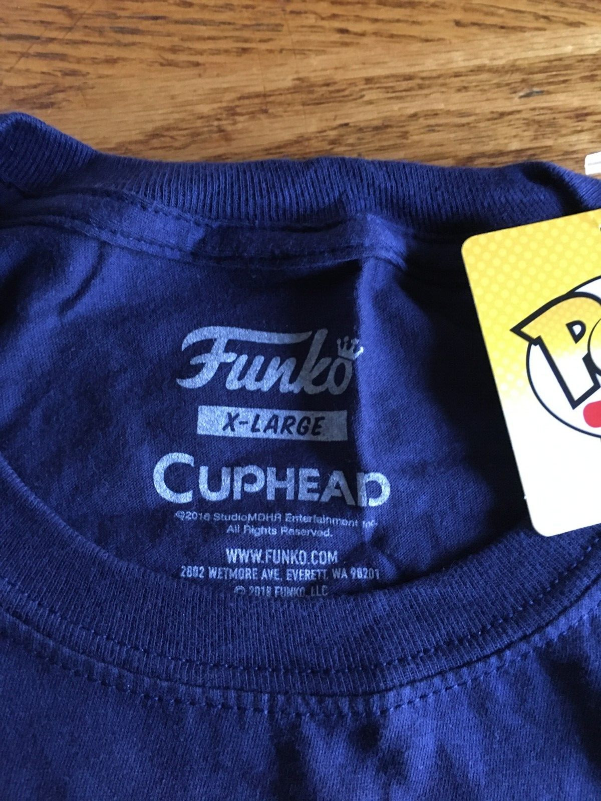 Funko Cuphead & Mugman Graphic Video Game T-Shirt S M L XL 2XL NWT New With Tags