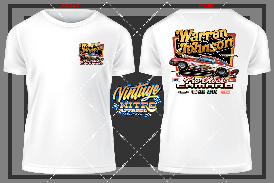 Warren Johnson’s 1974 Camaro Pro Stock (332) T-Shirt