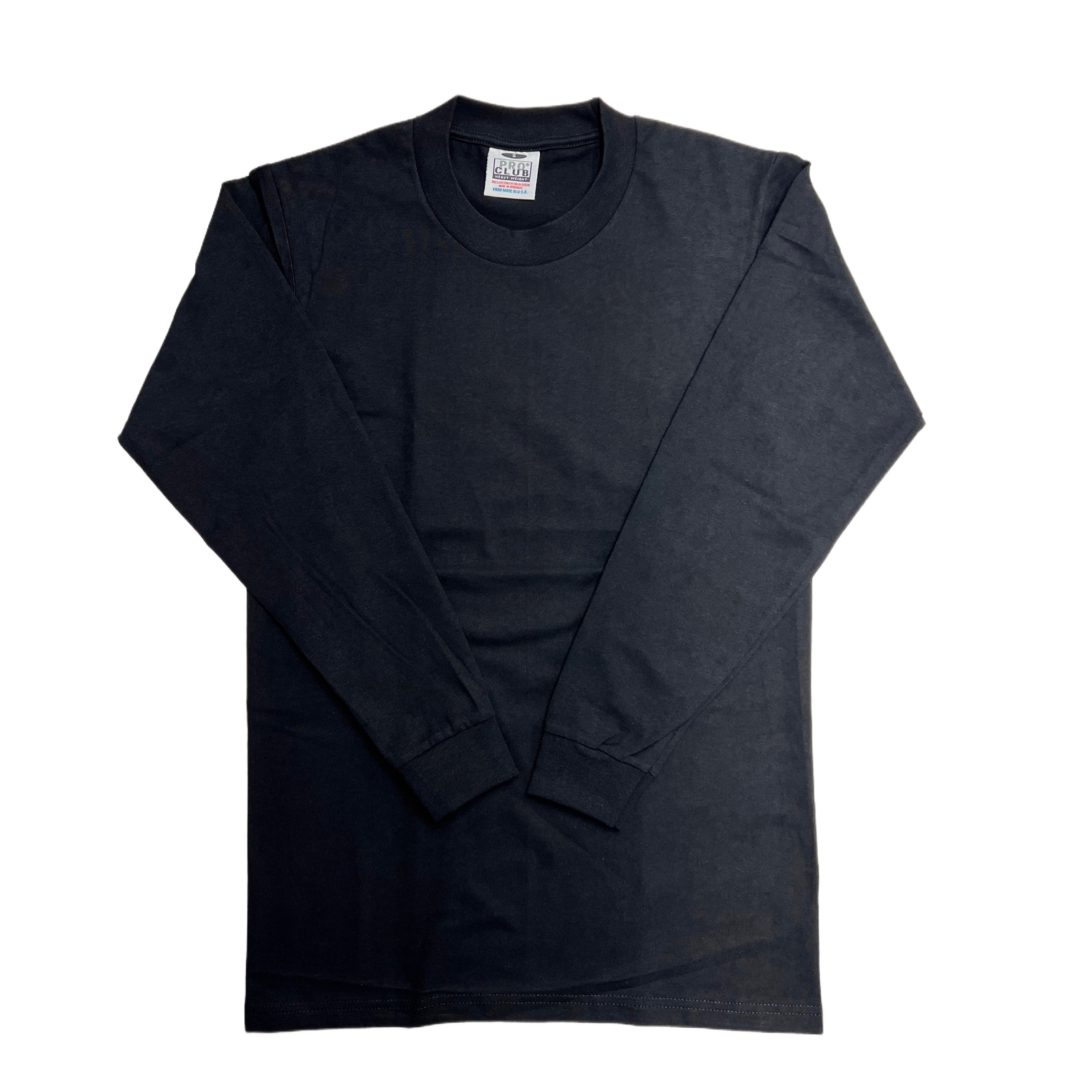 Pro Club Men’s Heavyweight Cotton Long Sleeve T-Shirt