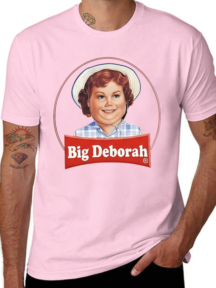 Big Deborah T-Shirt Funny Humor Pun Parody, funny gift! Be the star of the party