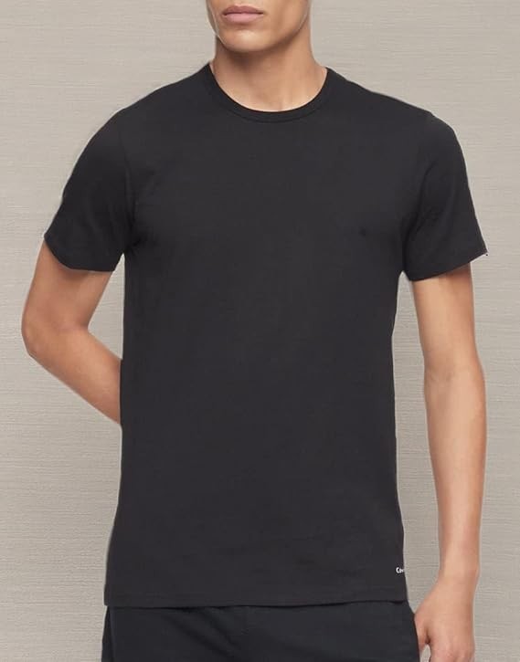 Calvin Klein Men’s Cotton Classics Slim Fit Crew Neck T-Shirts Small New