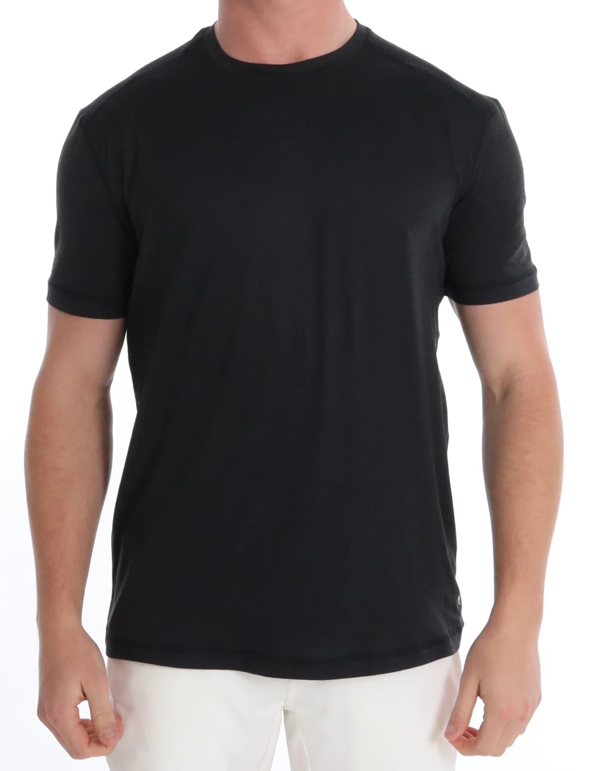 NEW AndersonOrd Butter T Men’s Soft T-Shirt BLACK Athletic Golf Gym Etc. UPF 50+