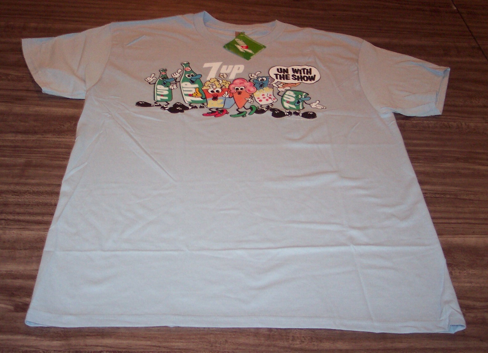 VINTAGE STYLE 7UP SODA T-Shirt MENS LARGE NEW w/ TAG