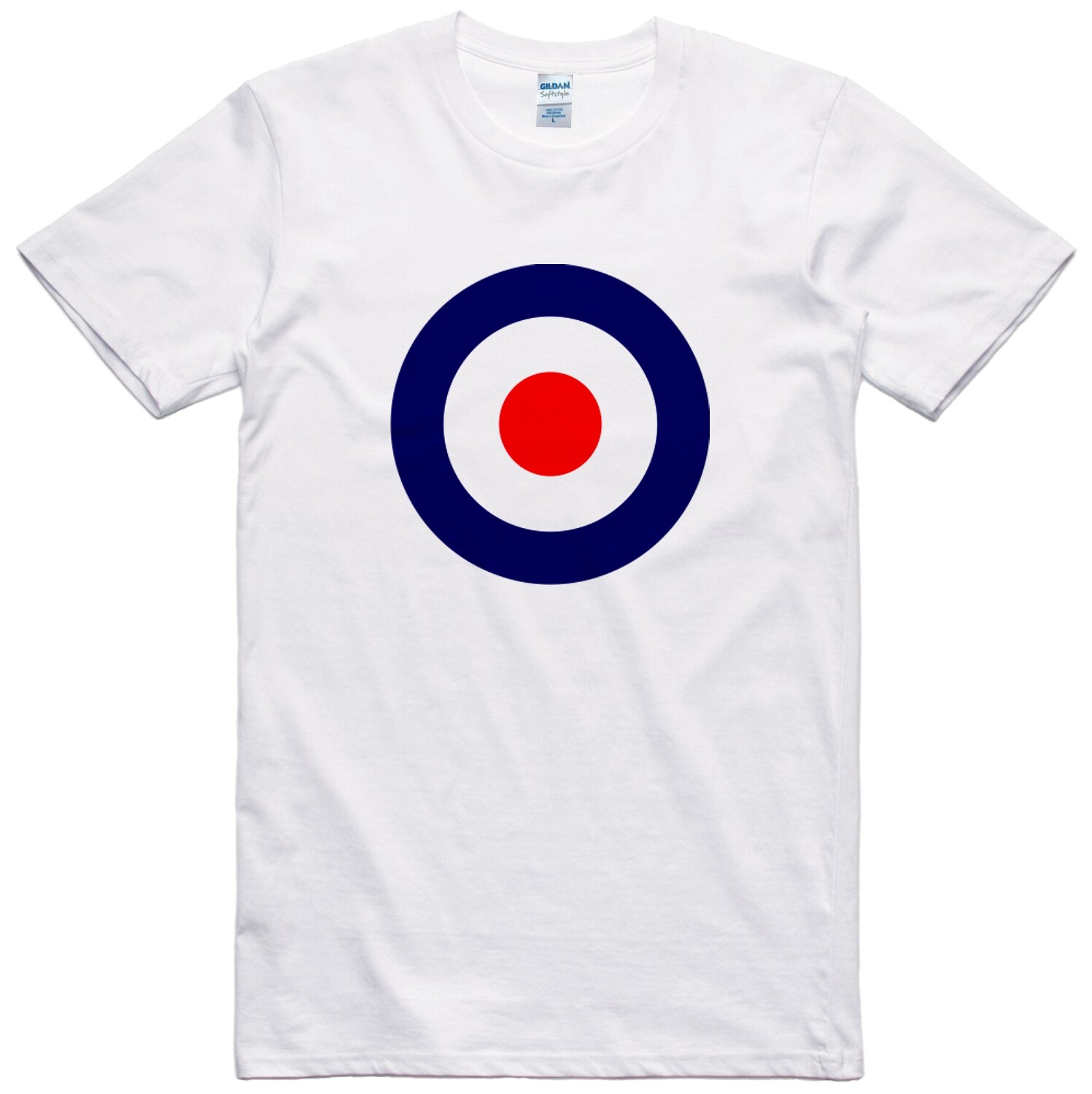Mod Target T Shirt Skooterboys Mens Era 1970’s Regular Fit 100% Cotton Tee