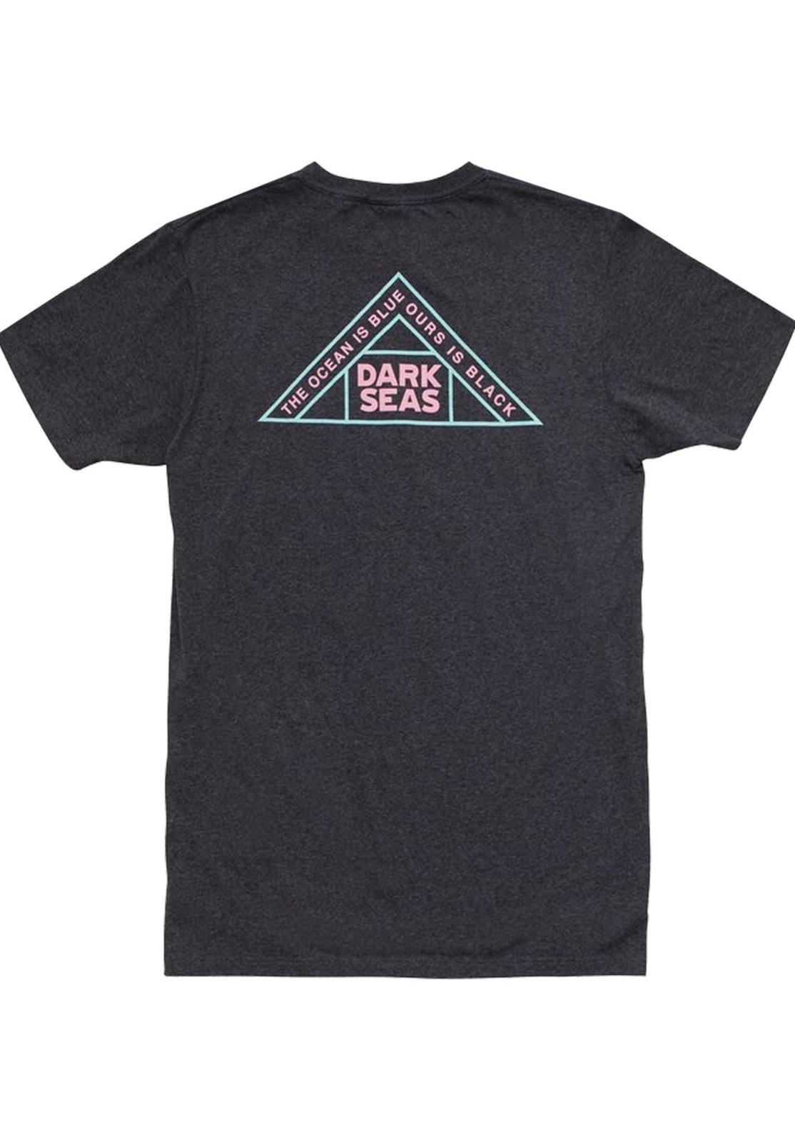 NWT MENS DARK SEAS DIVISION FLASHBACK SHORT SLEEVE T-SHIRT $34 S heather on