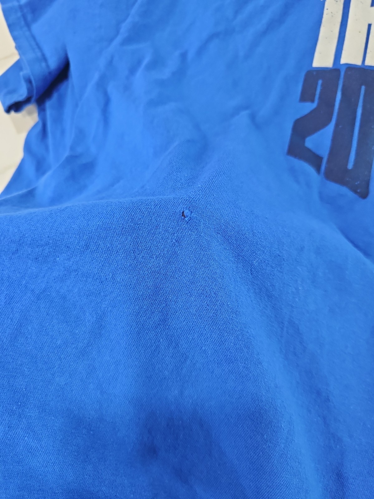 OKC Thunder 2025 NBA Playoffs Men’s 3XL T-Shirt Rare Has Small Hole See Pics