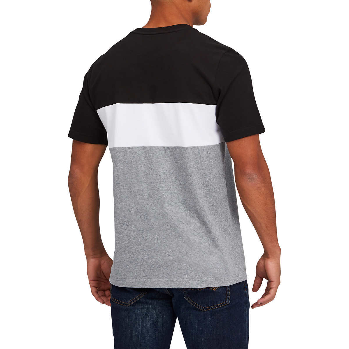 NWT PUMA Men’s Double Down Tee, Ribbed collar, High Quality