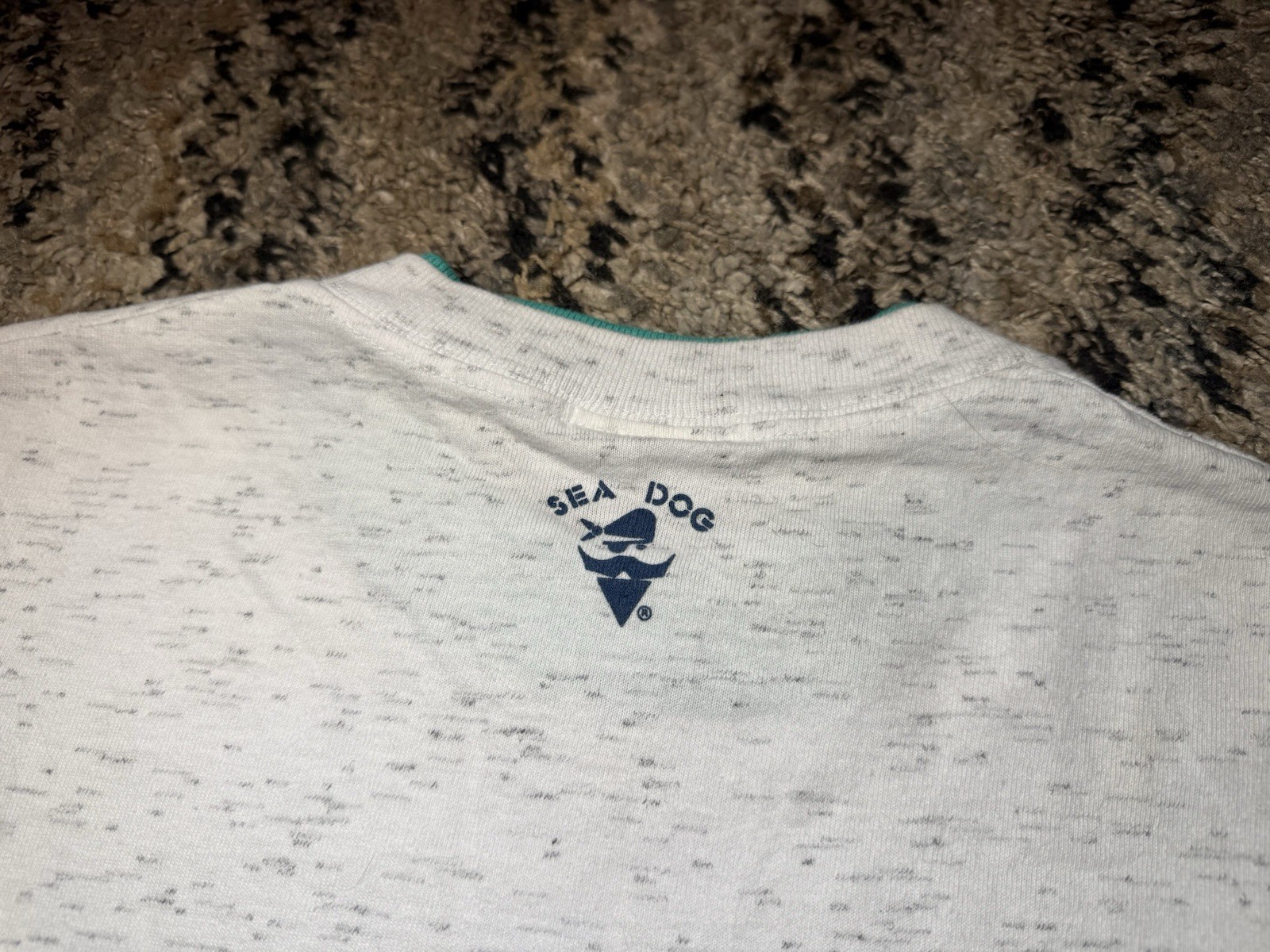 Vtg 80s 90s Sea Dog Sportswear Beach Male Mermaid Funny Ironic T Shirt Medium