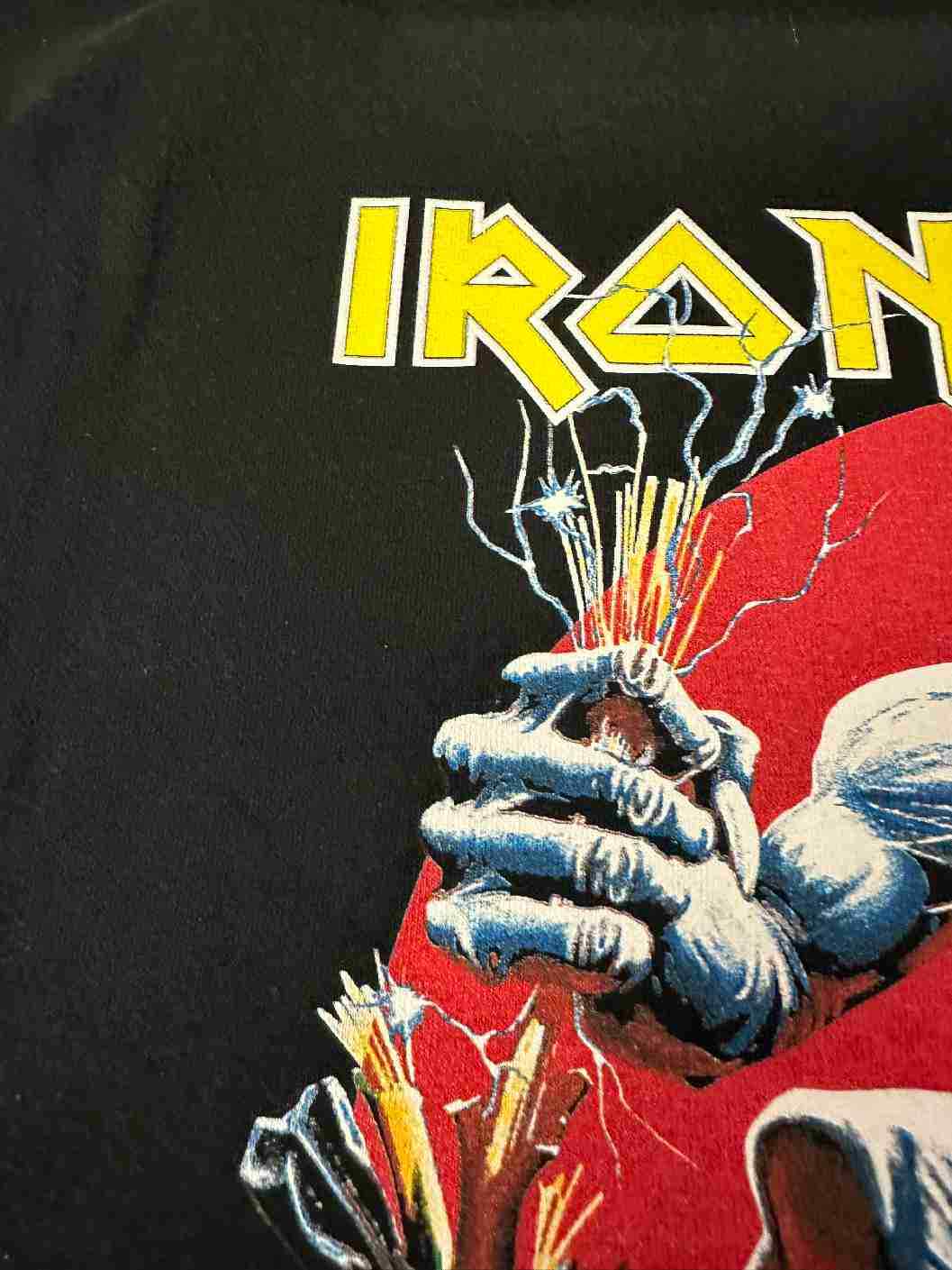 Iron Maiden A Real Live One Black T-Shirt Size S to 2XL