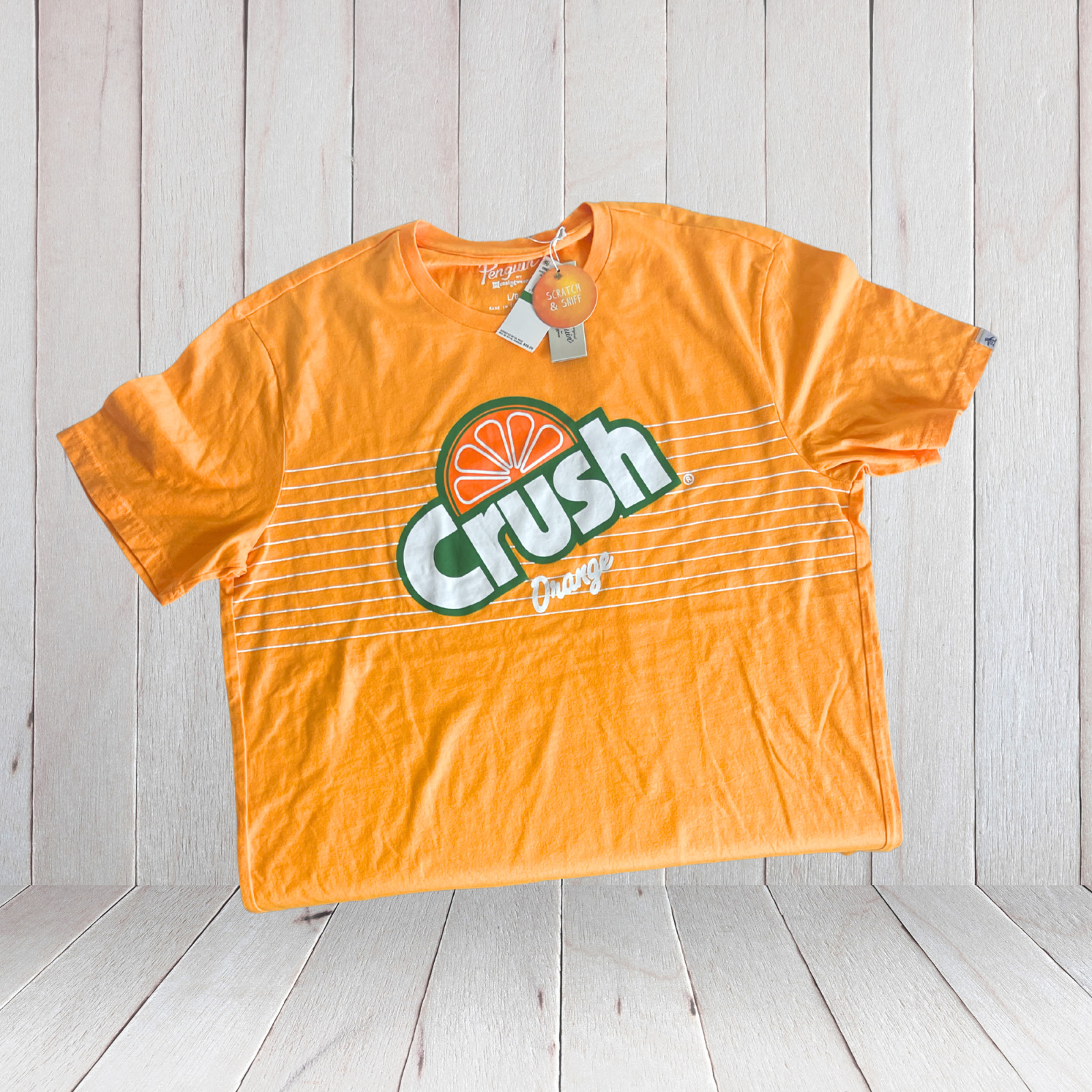 Original Penguin by Munsingwear Men’s Apricot Crush Orange Golf Polo Shirt L