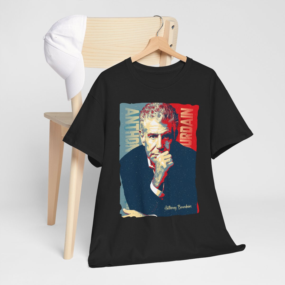 Anthony Bourdain Hope Legendary Chef Cuisine Culinary Cooking Funny Gift T-Shirt