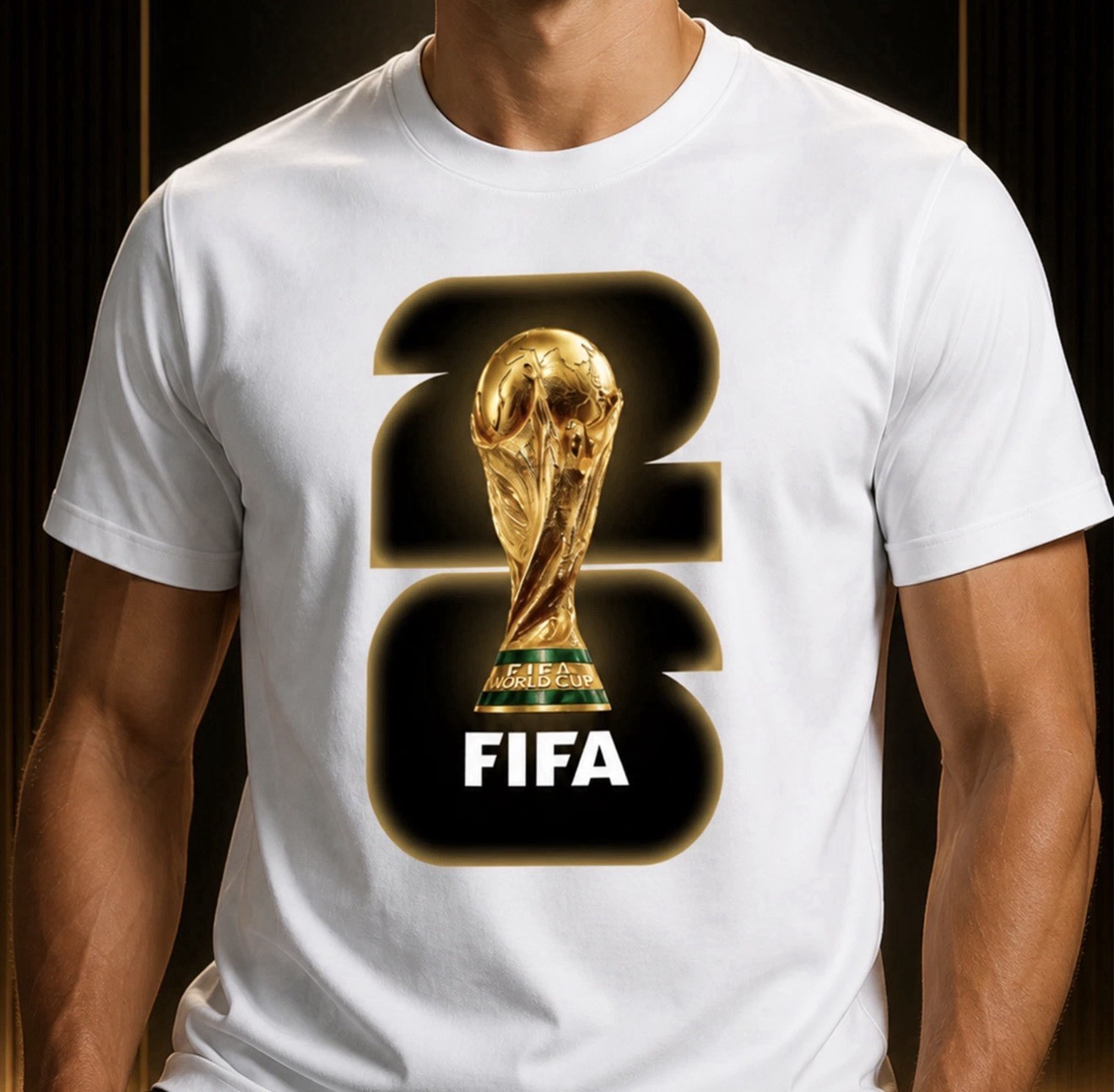 FIFA World Cup 2026 T-Shirt, Personalized Soccer Fan Shirt 26, Custom All Size