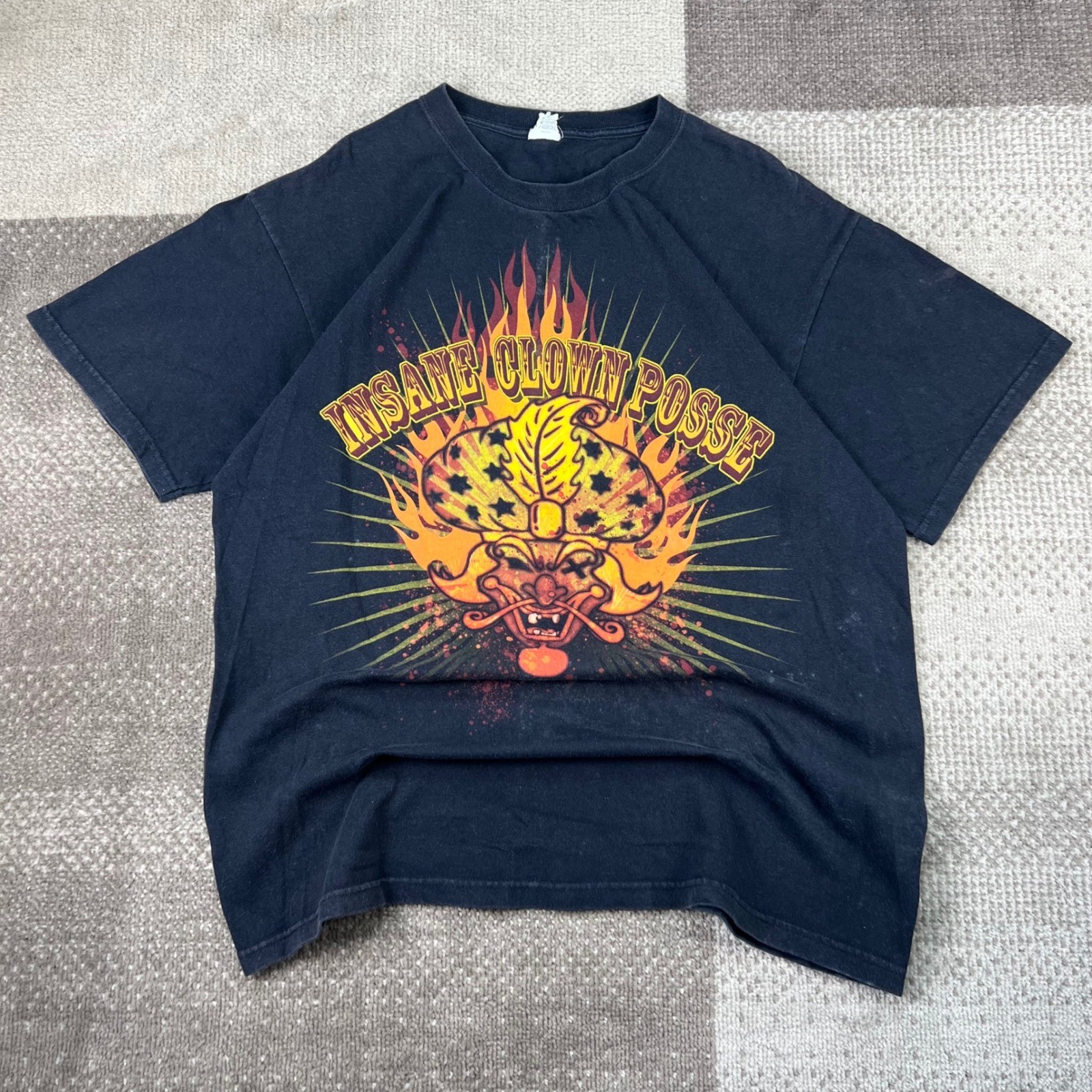 Insane Clown Posse ICP The Jeckel Brothers Juggalo Black T-Shirt Anvil Mens XL