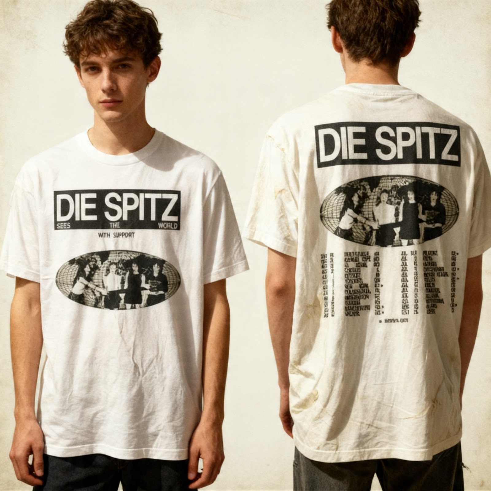 2 Sides Die Spitz Spring Summer Tour 2025 T-shirtT-S shirt