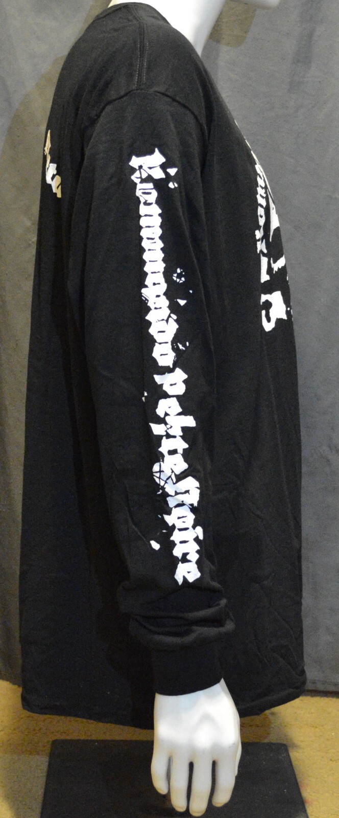KOMMANDO PESTE NOIRE HOOLIGAN BLACK METAL Long Sleeve french retour de flamme