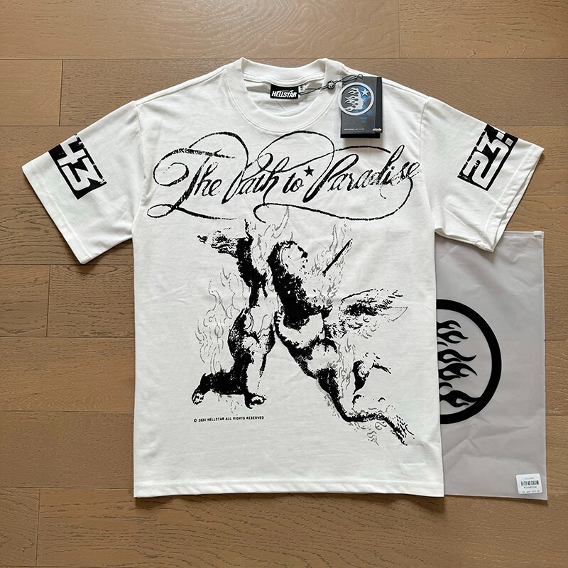 HELL STUDIOS STAR The Path To Paradise Men’s Fashion Same Short sleeved T-shirt