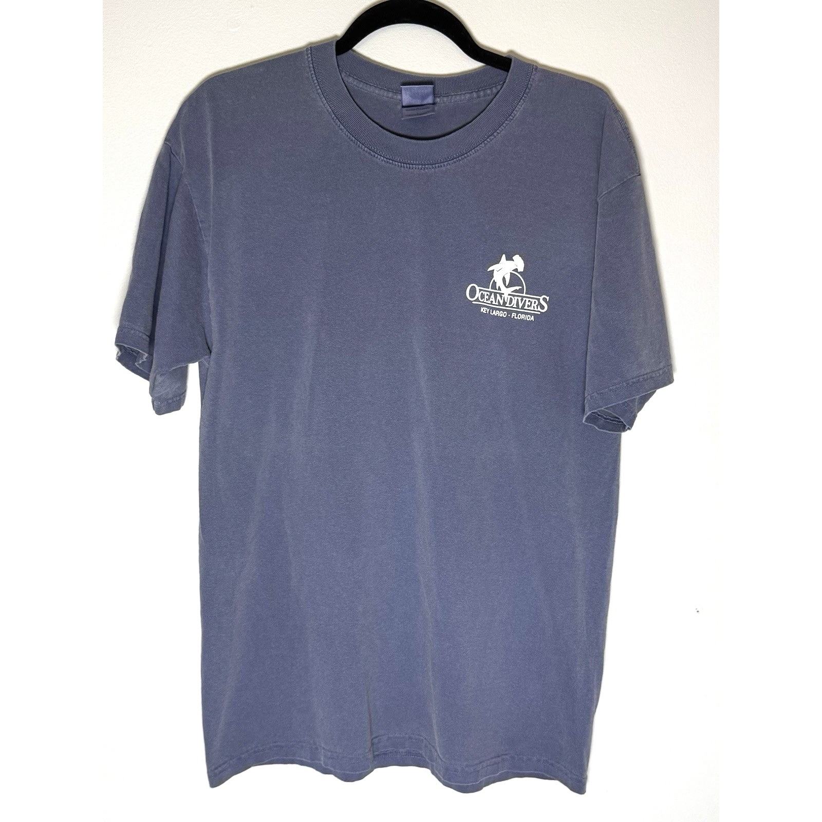 USS Spiegel Grove Graphic T-Shirt Key Largo Florida Vacation Ocean Divers Large