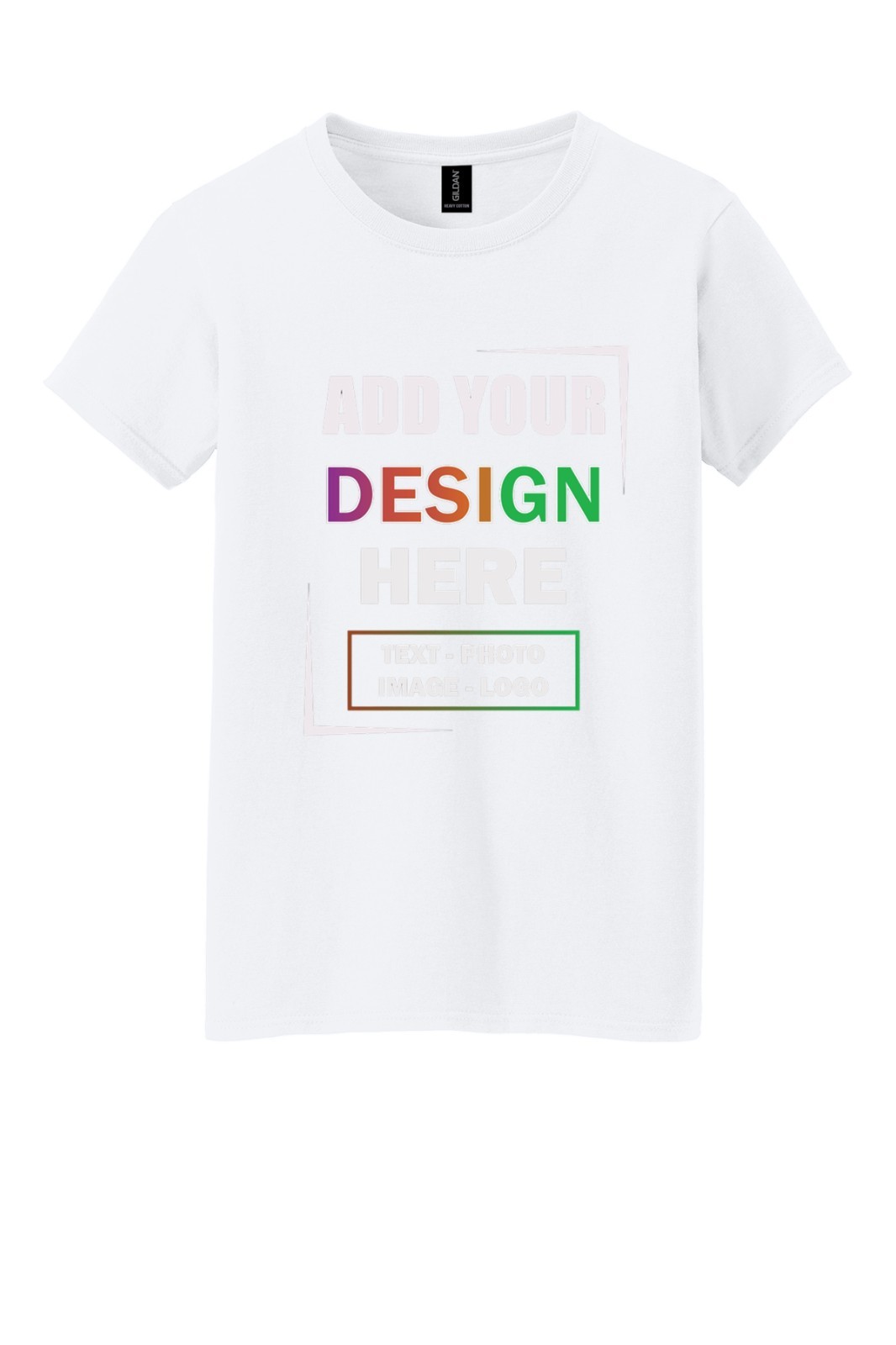 Personalized Customized Women T-Shirt Your Logo Photo & Text USA New Gift Tee