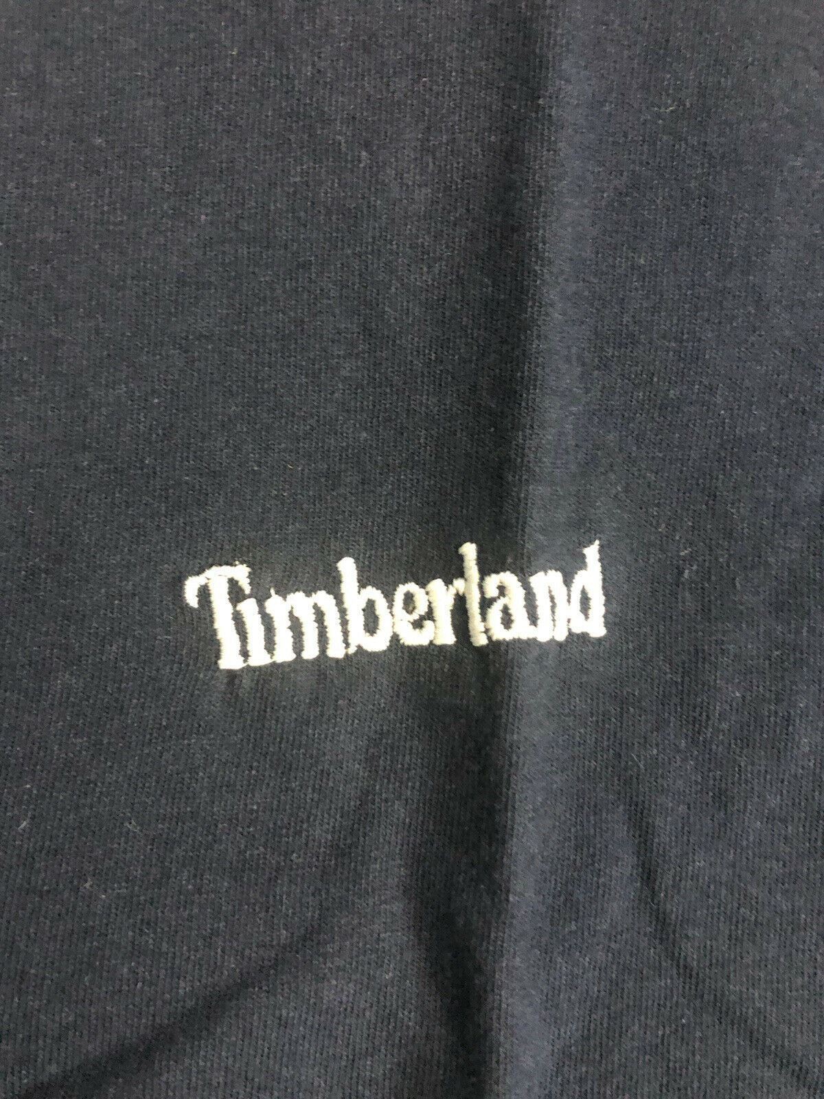 Mens Timberland Navy Blue Work Shop Shirt See Photos and Description