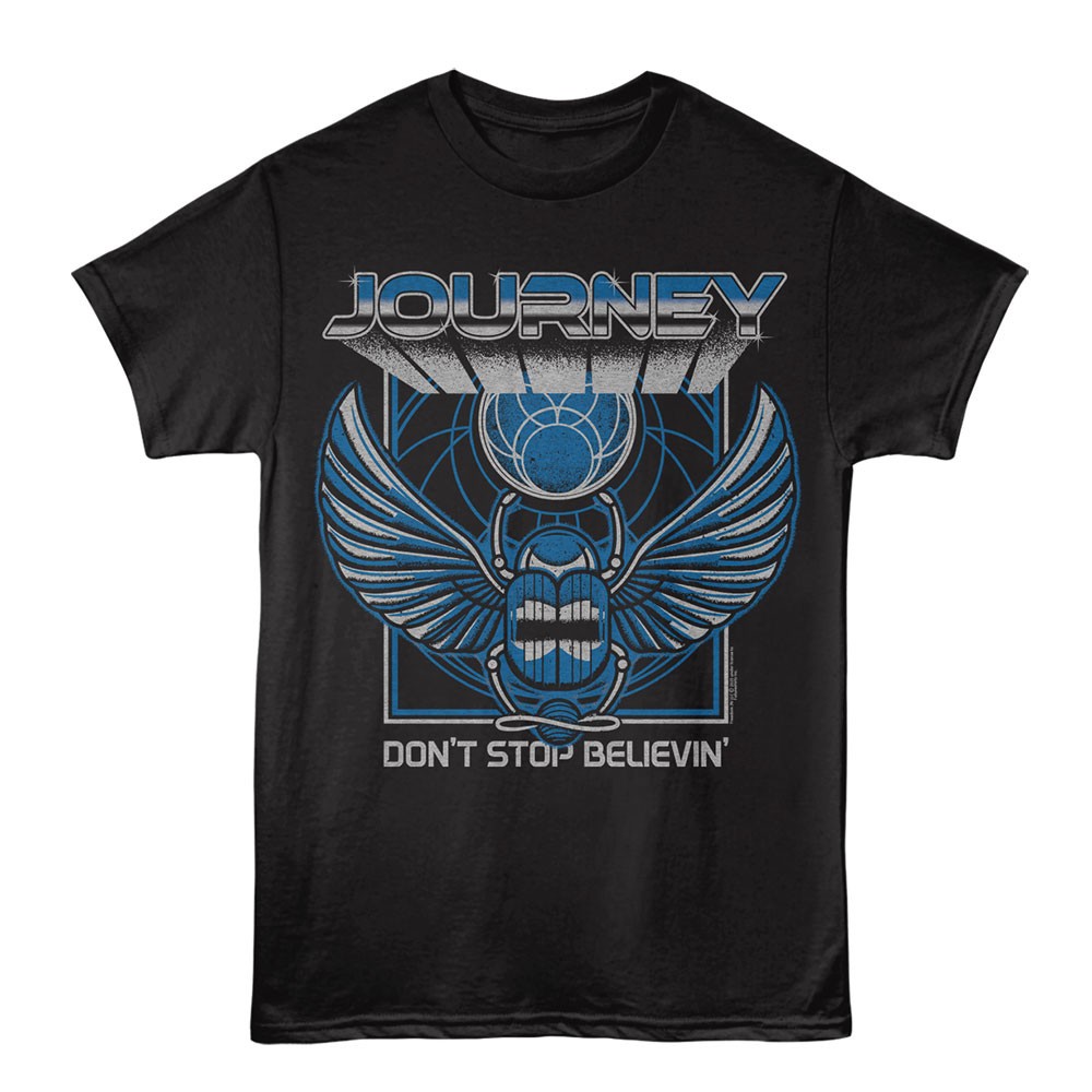 Journey 1983 Don’t Stop Believin Tour Locations Men’s T Shirt Band Music Merch