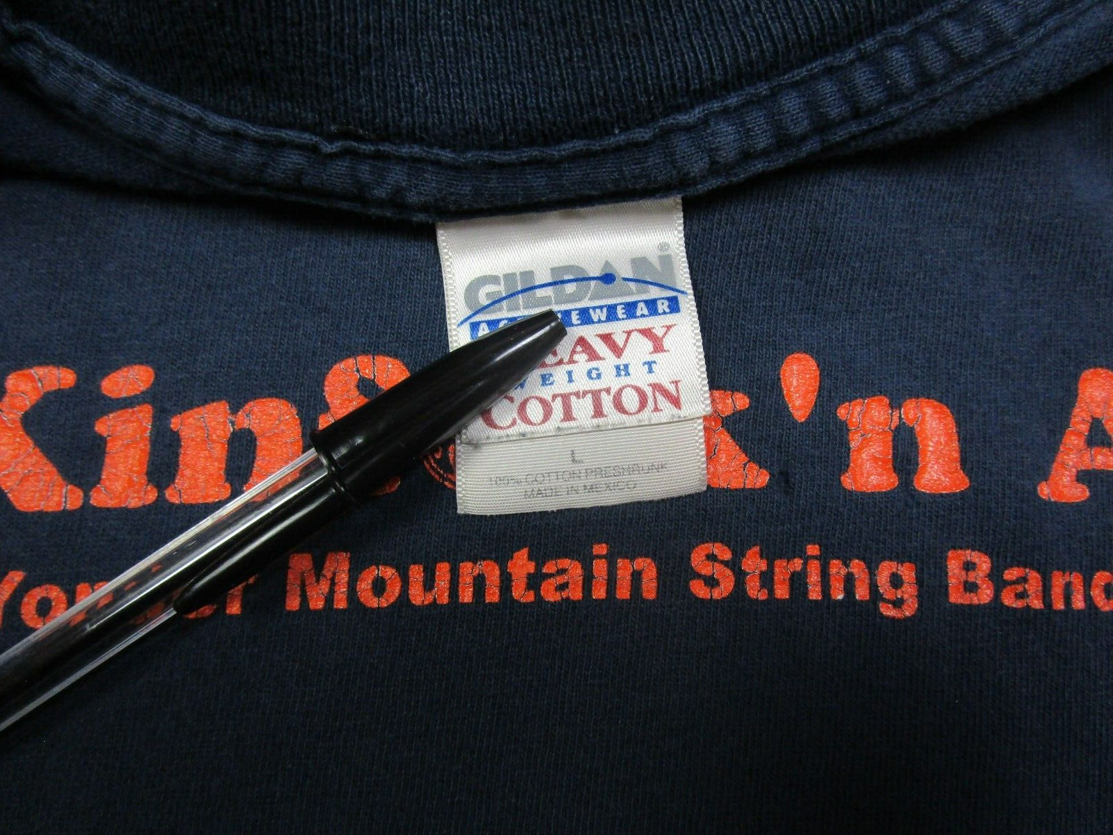 Vintage Y2K Yonder Mountain String Band T-Shirt Sz (L) Kinfolk’n A Festival 04′