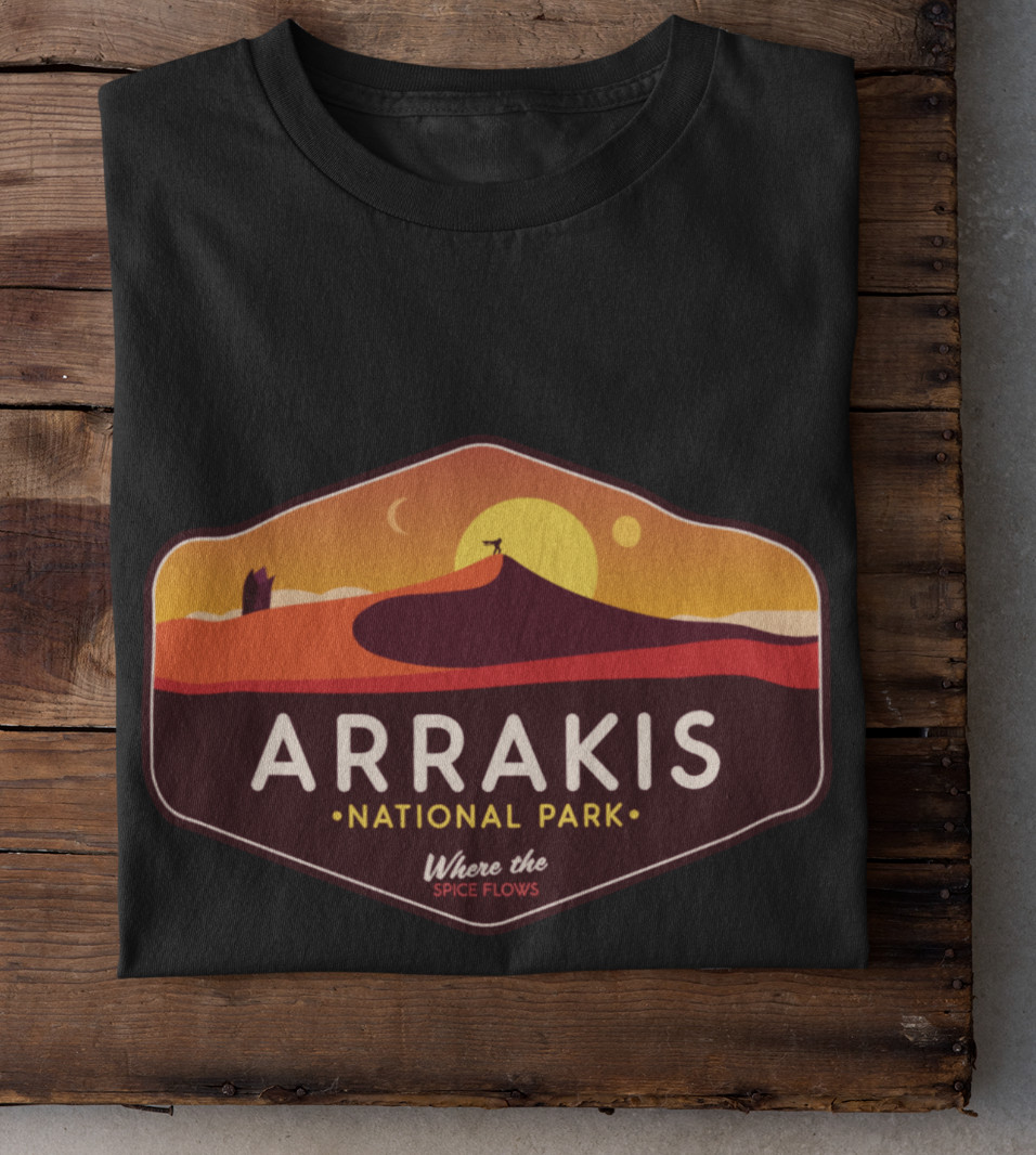 Dune Shirt, Arrakis Shirt, Dune tshirt, dune 2, dune shirt, dune sandworm shirt
