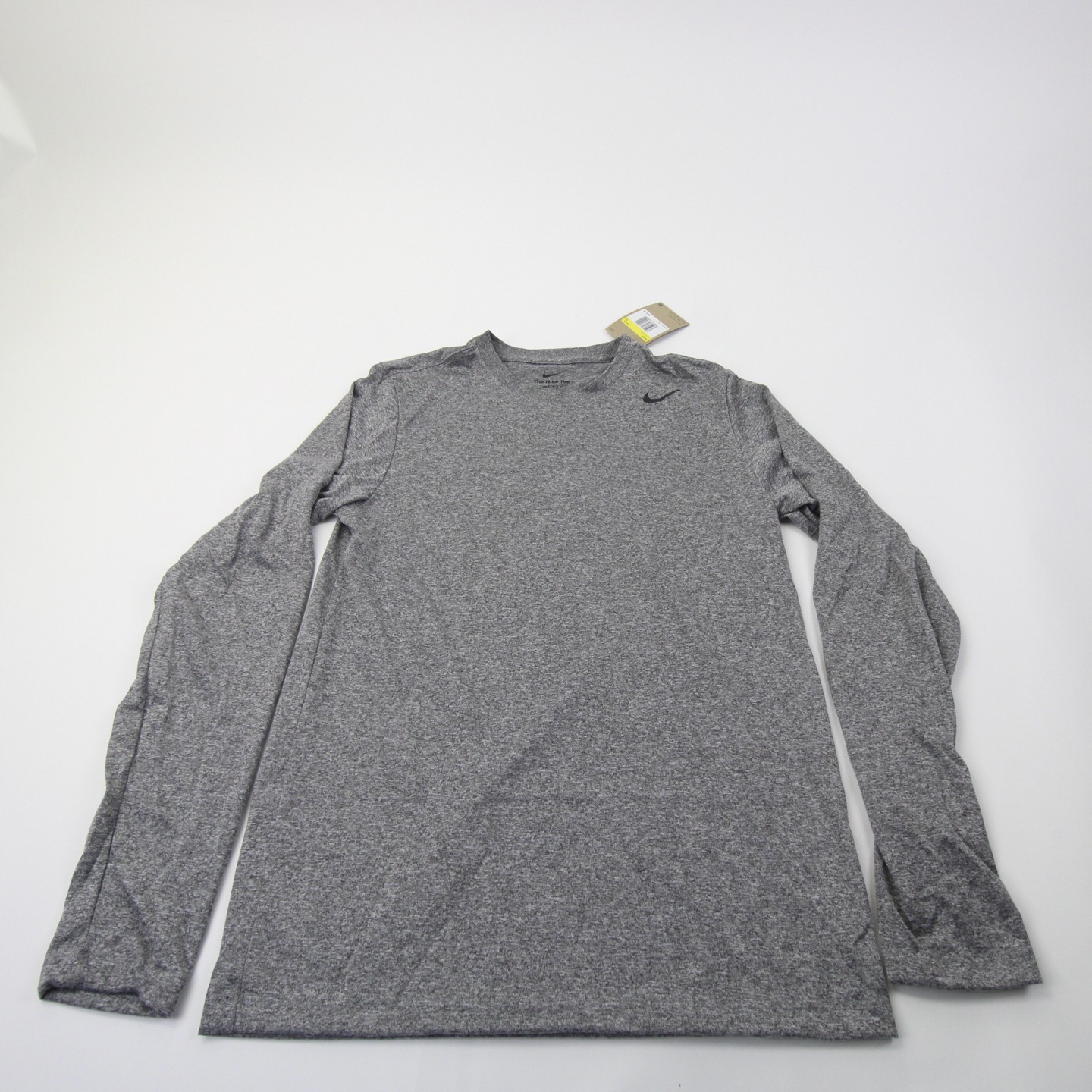 Nike Dri-Fit Long Sleeve Shirt Men’s Gray New with Tags L