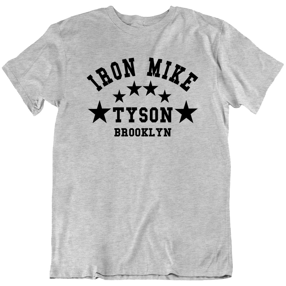 Iron Mike Tyson World Champion Boxing Brooklyn Gym Training T-Shirt Tee Gift New