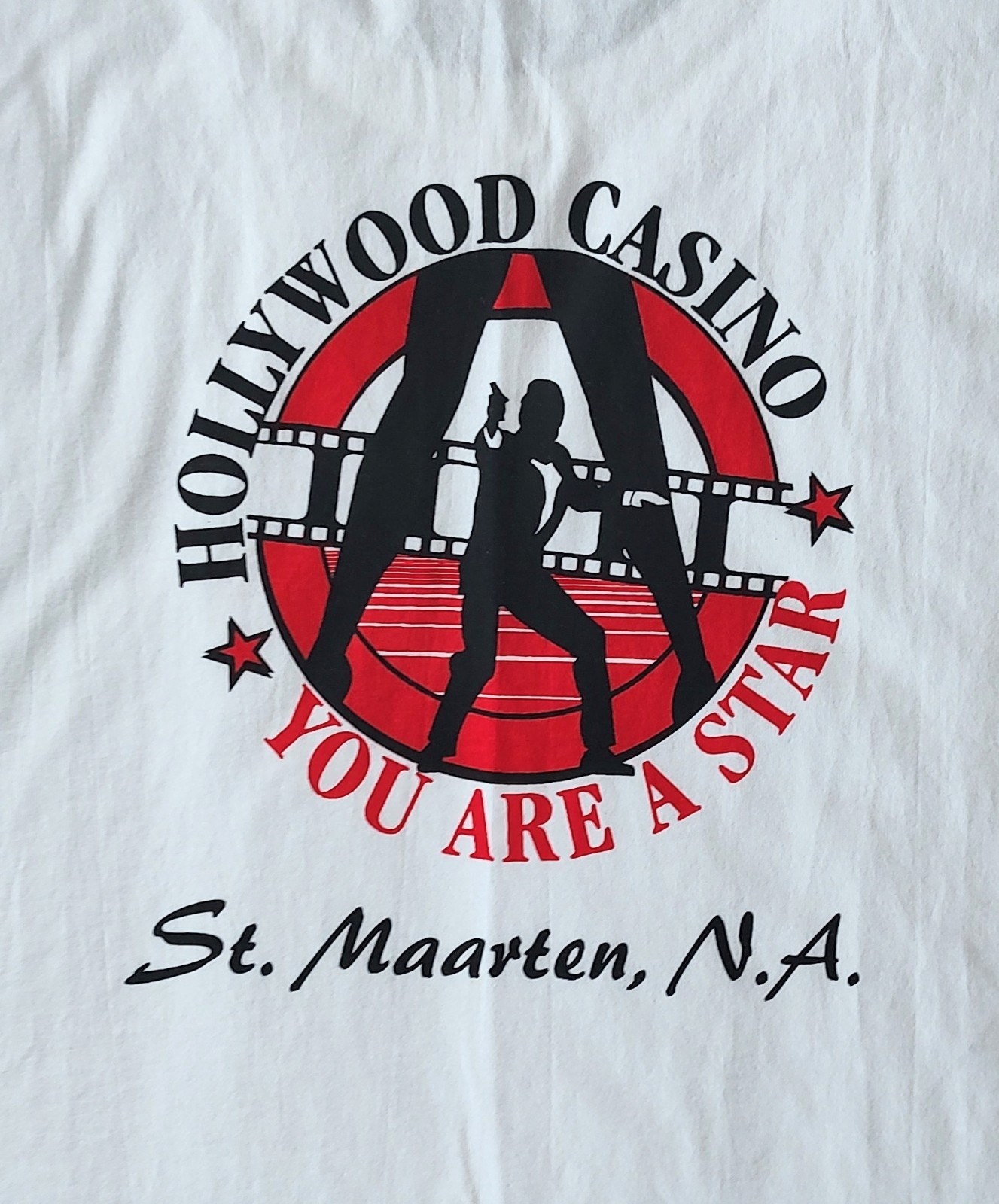 vintage Hollywood Casino St. Maarten, N.A. t-shirt men’s size XL