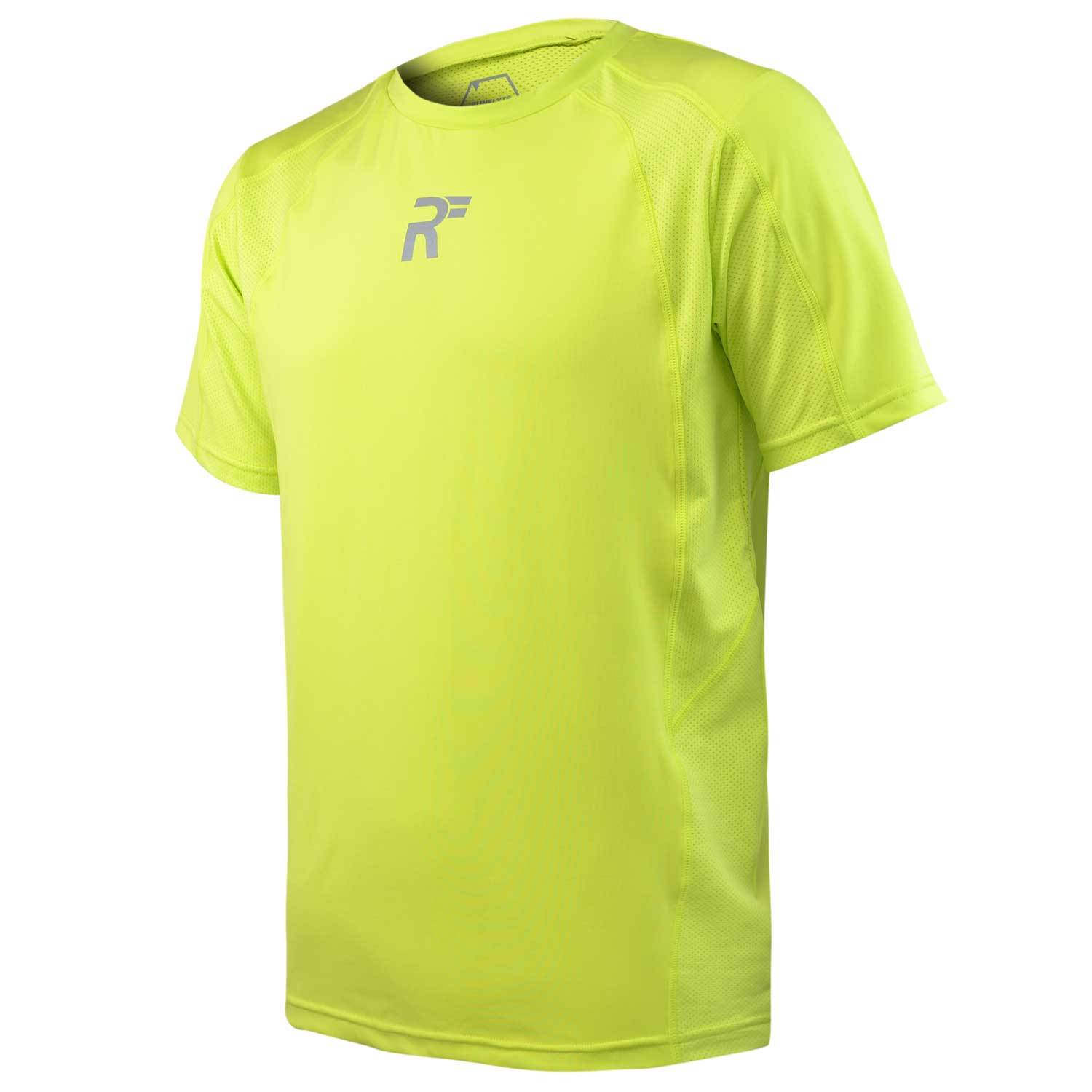 RunFlyte Men’s HyperVent PRM Crew T-Shirt Athletic Running Gym Workout F1206