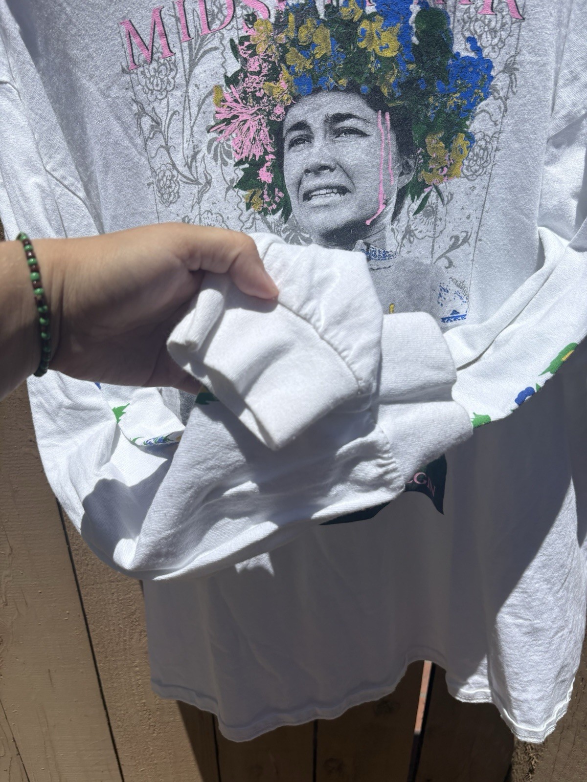 Graveyard Goods Midsommar White Tee Size 2XL T-shirt Rare Sold Out Promo Lmtd