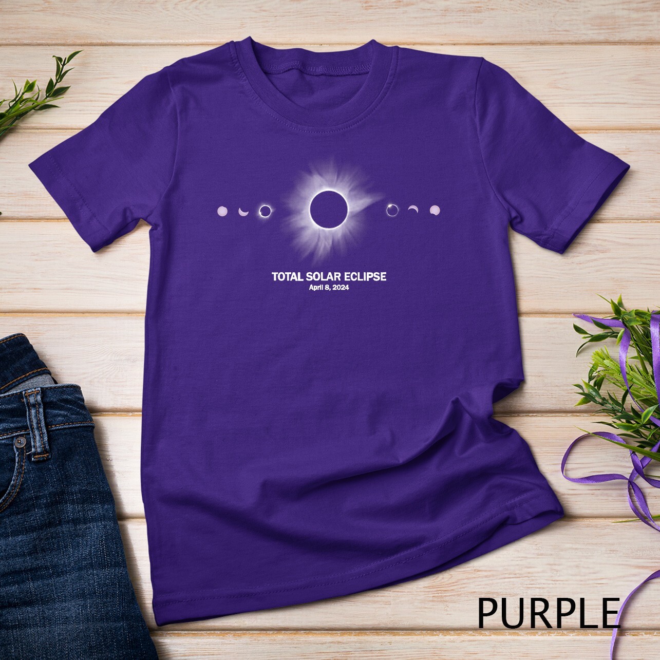 Solar Eclipse Shirt 2024 Total Eclipse T-Shirt Unisex T-shirt