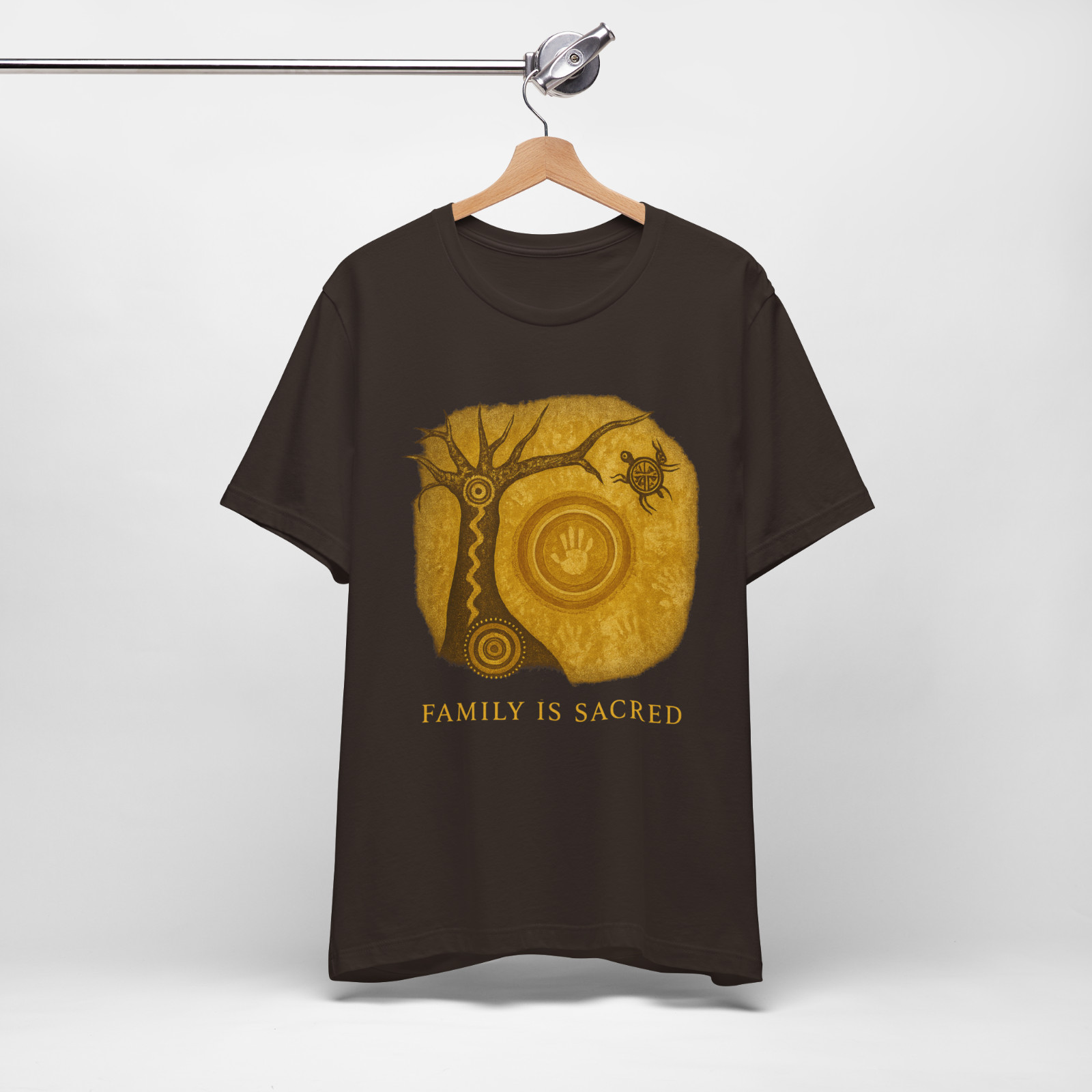 Family is Sacred Tee, Unisex ART T-Shirt, Spiritual Gift, Family Reunion Apparel
