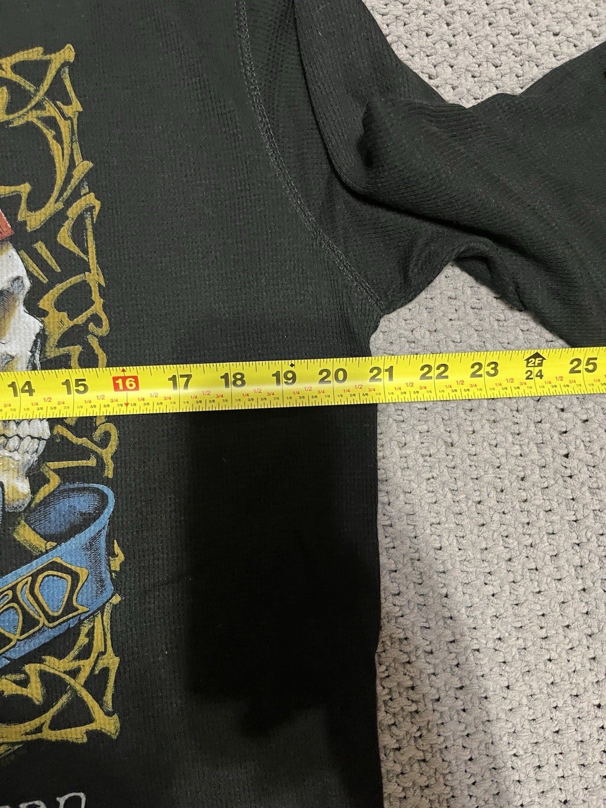 GRATEFUL DEAD-SPRING TOUR ’90-LONG SLEEVE BLACK T-SHIRT – XXL Garcia,Lesh