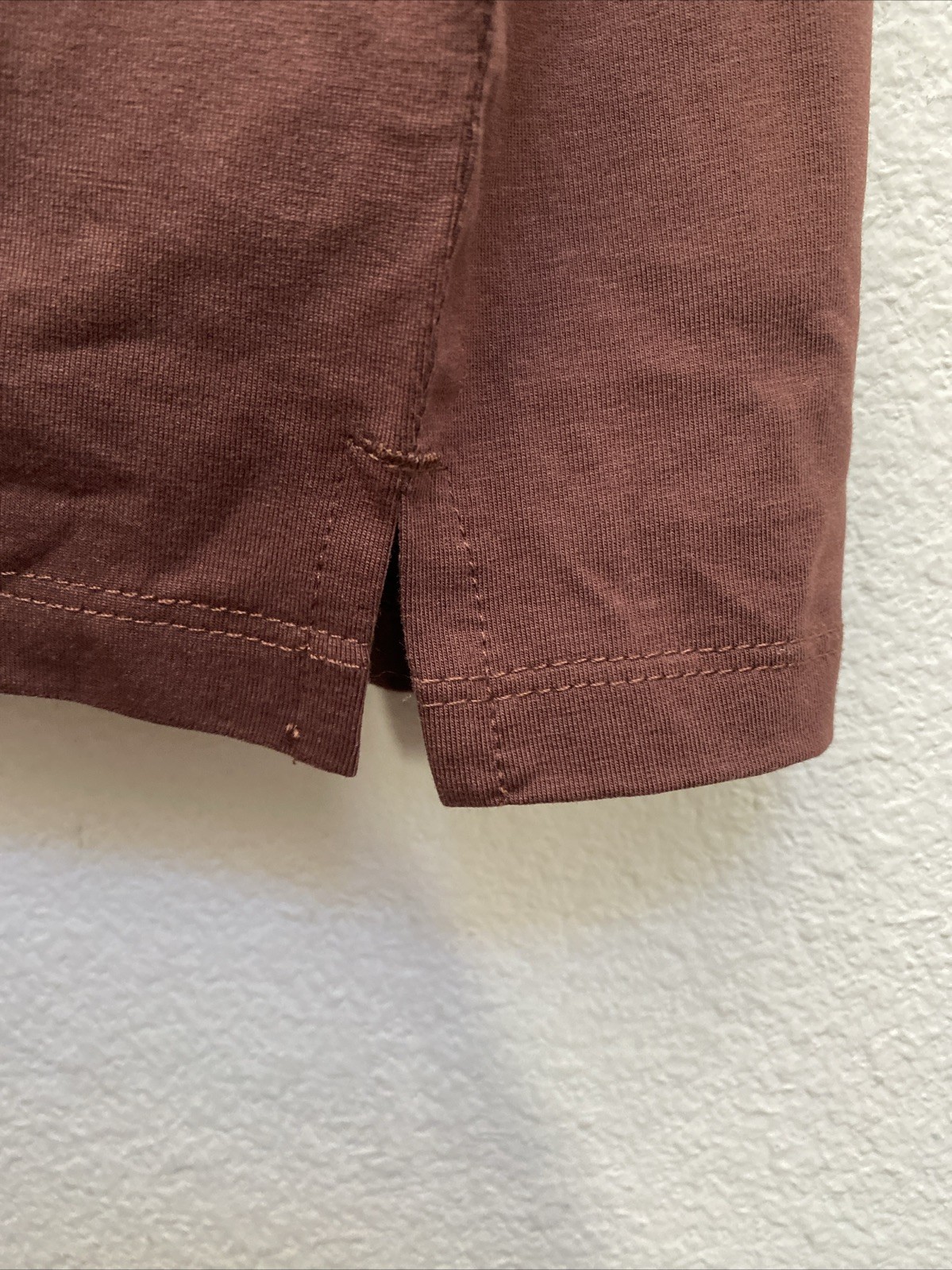 Kenneth Cole Men’s Mahogany Red Large Short Sleeve Crew Neck T-shirt NWT $49
