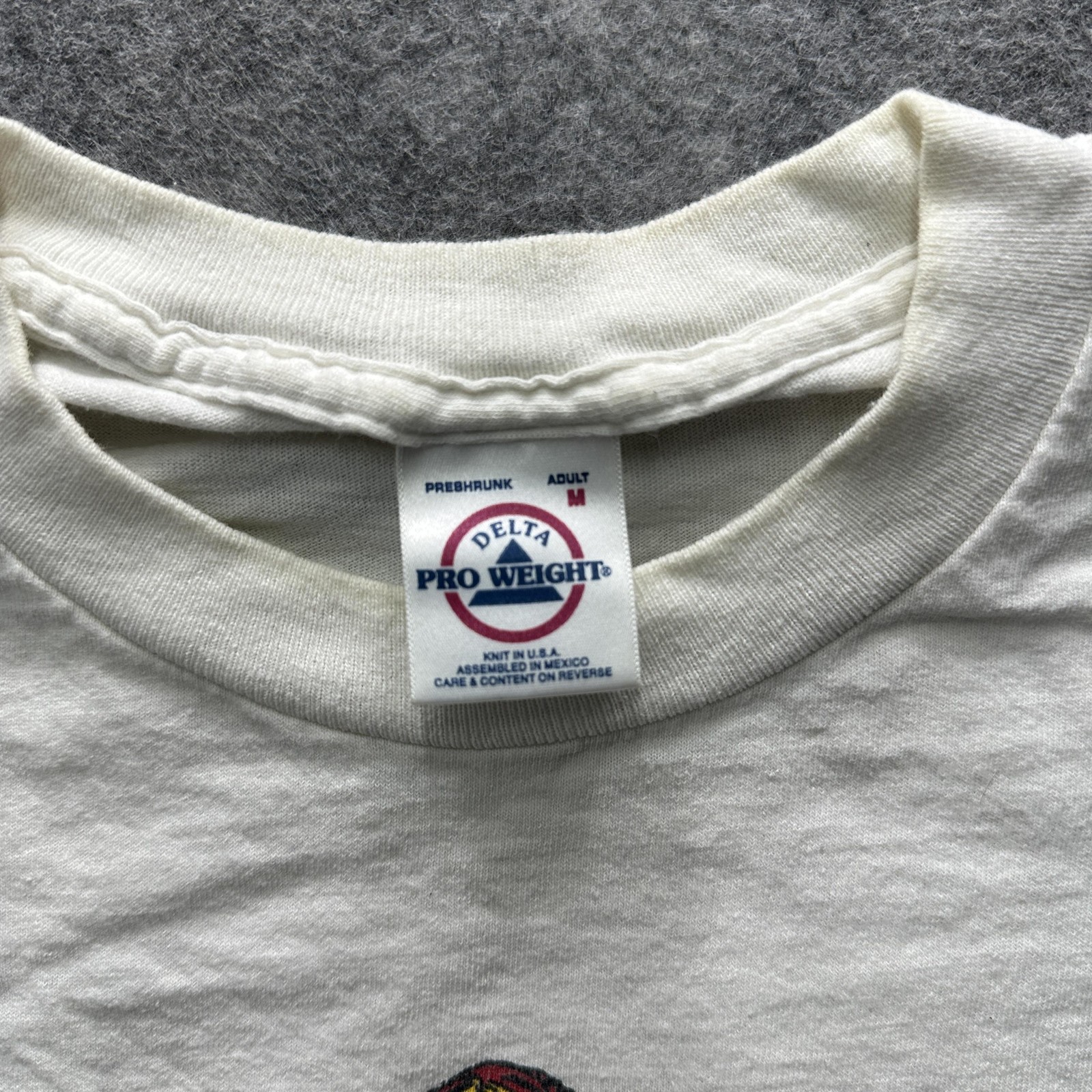 Vintage Daniel Johnston Rejected Unknown Delta Shirt Mens Medium Graphic Tee 90s