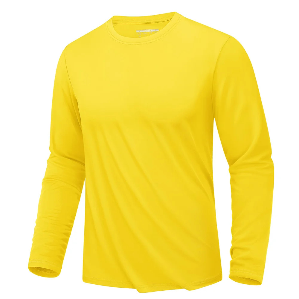 80+ Sun Protection T-shirts Men’s Qui Dry Long Sleeve Athlectic T