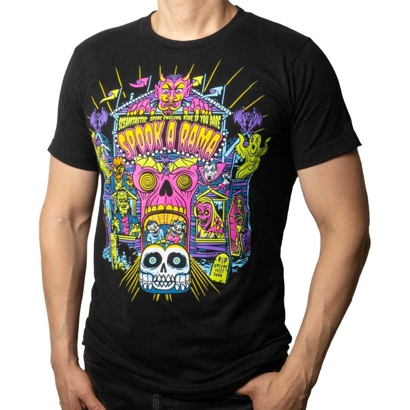 Kreepsville Spook A Rama Fun House TShirt Carnival Monsters Tee S-M-L-XL-2X-3X