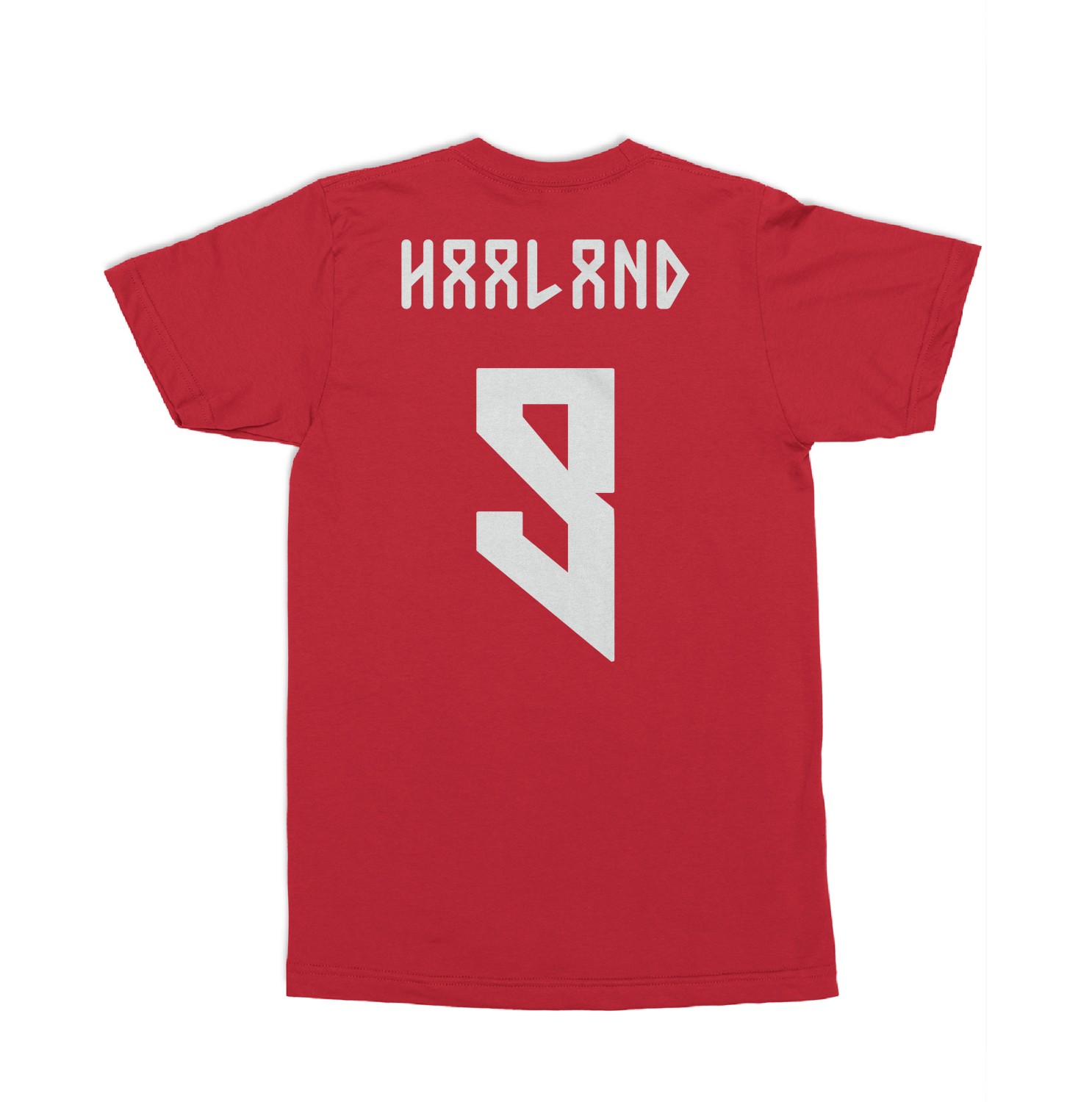 Norway Haaland 9 Inspired Soccer Jersey Style Unisex T-Shirt