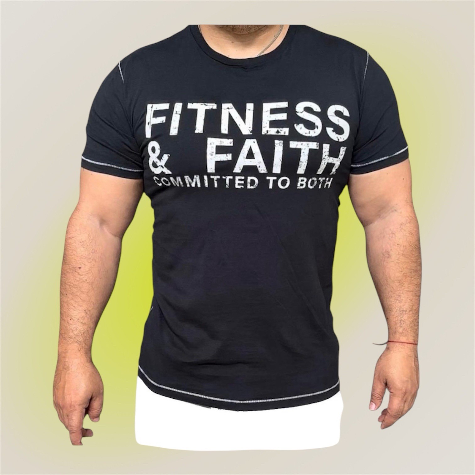 Men’s 100% Organic Cotton T-shirt White Eco-Friendly Sustainable Print T-Shirt