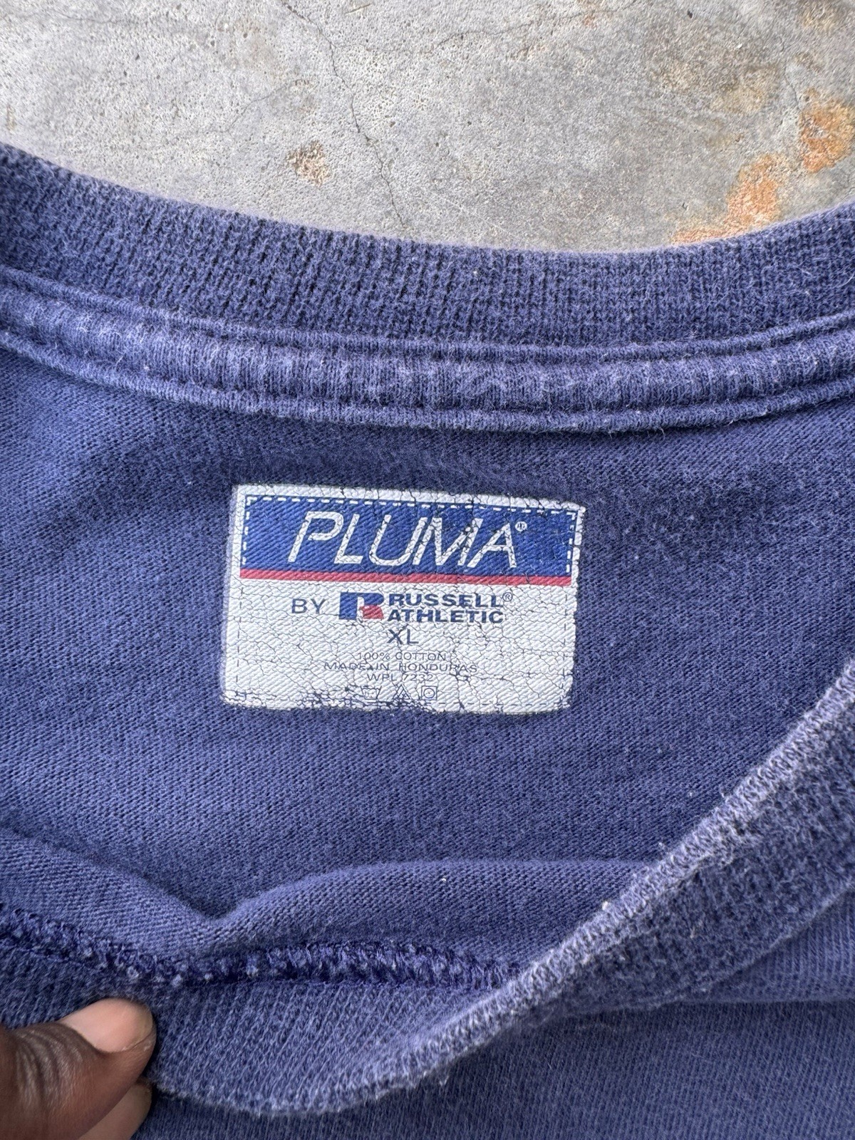 Vintage PLUMA by Russell Athletic Blank Tee – XL