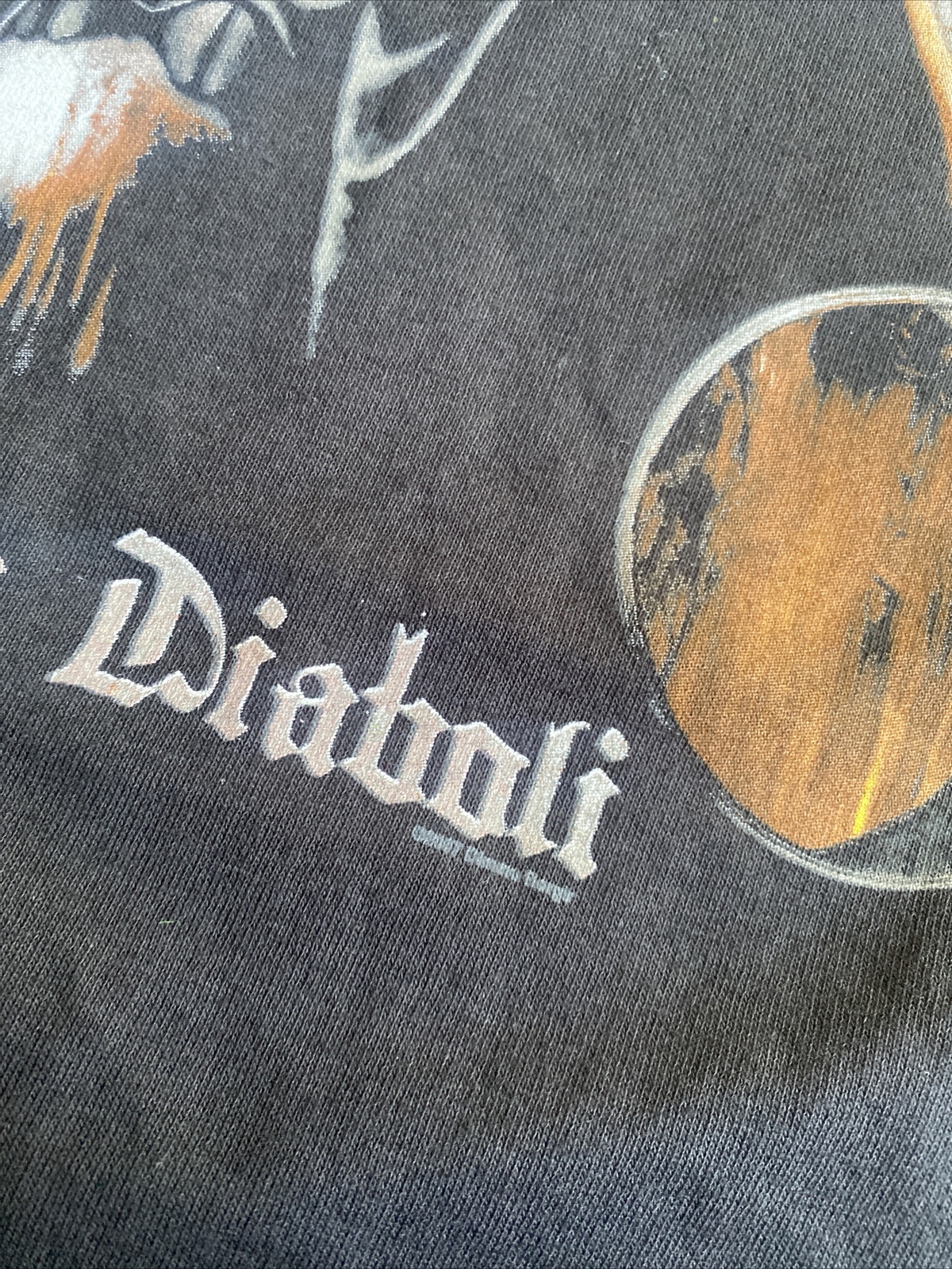 NWOT VTG 2007 Dimmu Borgir Invaluable Darkness Tour In Sorte Diaboli Sz XL Anvil