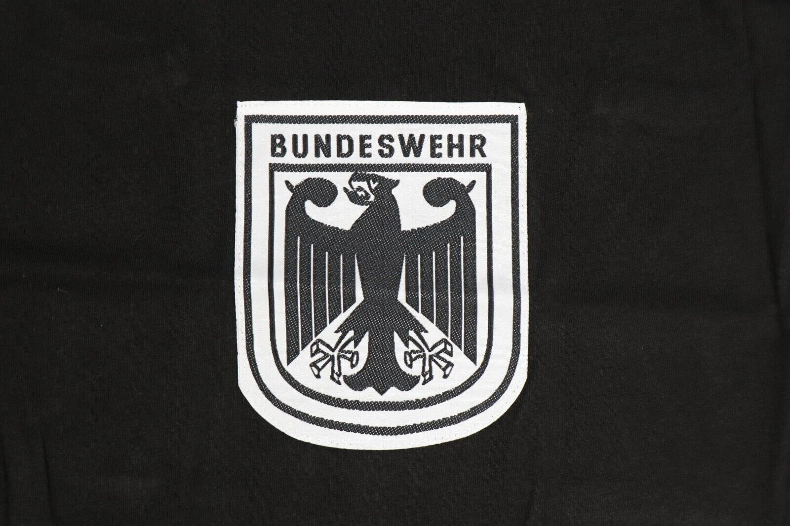 GERMAN MILITARY TANK TOP SHIRT BUNDESWEHR BLACK COTTON PHYSICAL TRAINING P.T.U