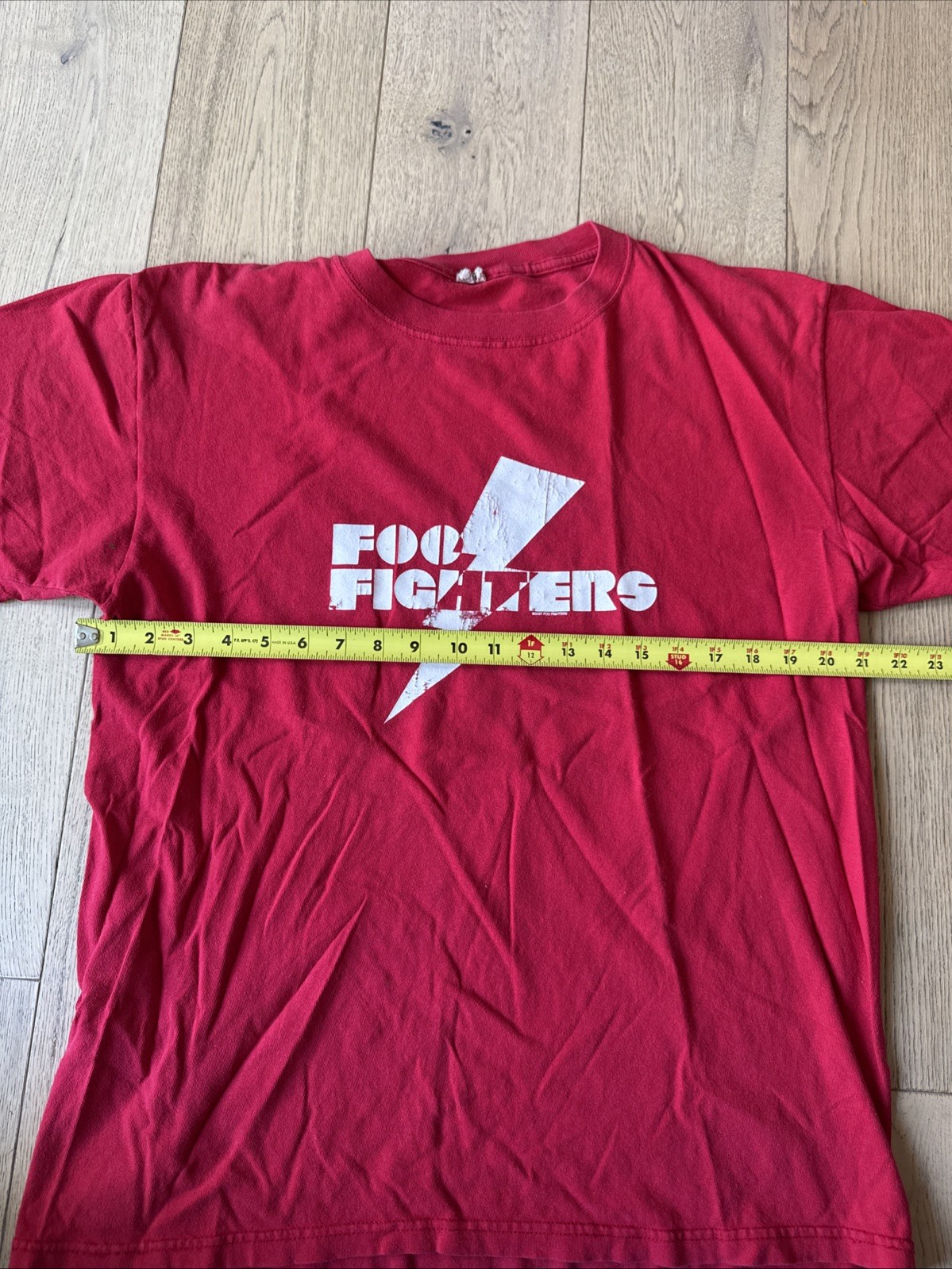 Foo Fighters – Red Shirt – No Tag