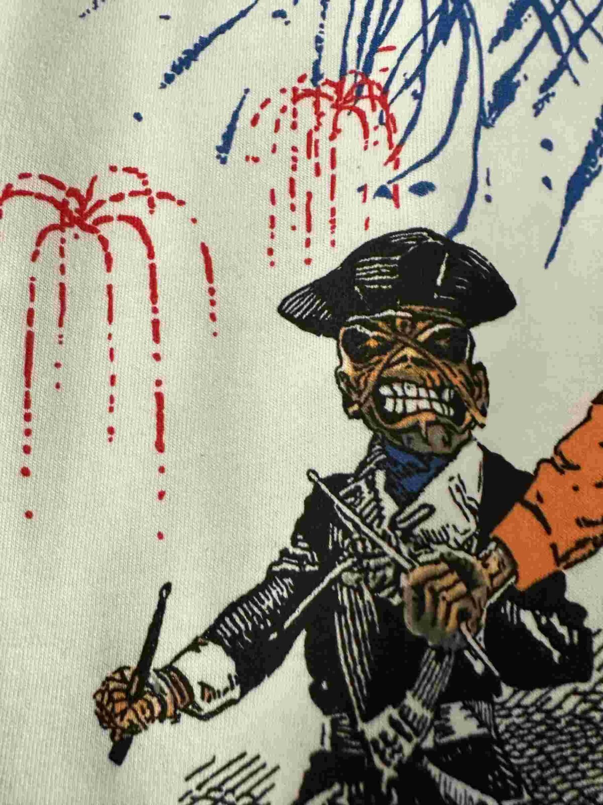 Iron Maiden Fourth of July tour 1985 S to 3XL