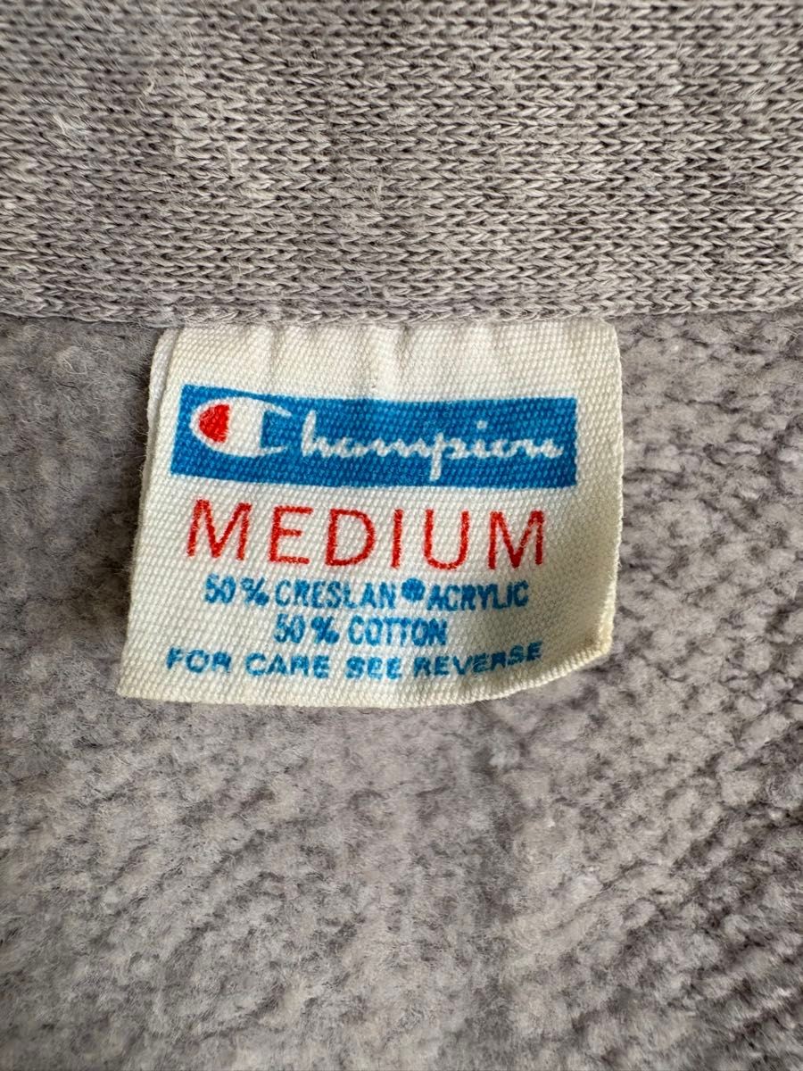 Vintage Late 70s Champion Blue Bar Tag Collared Short Sleeve Sweatshirt NDSU M